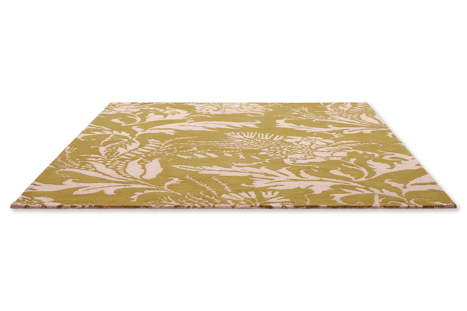 BAROCK gelber Teppich
