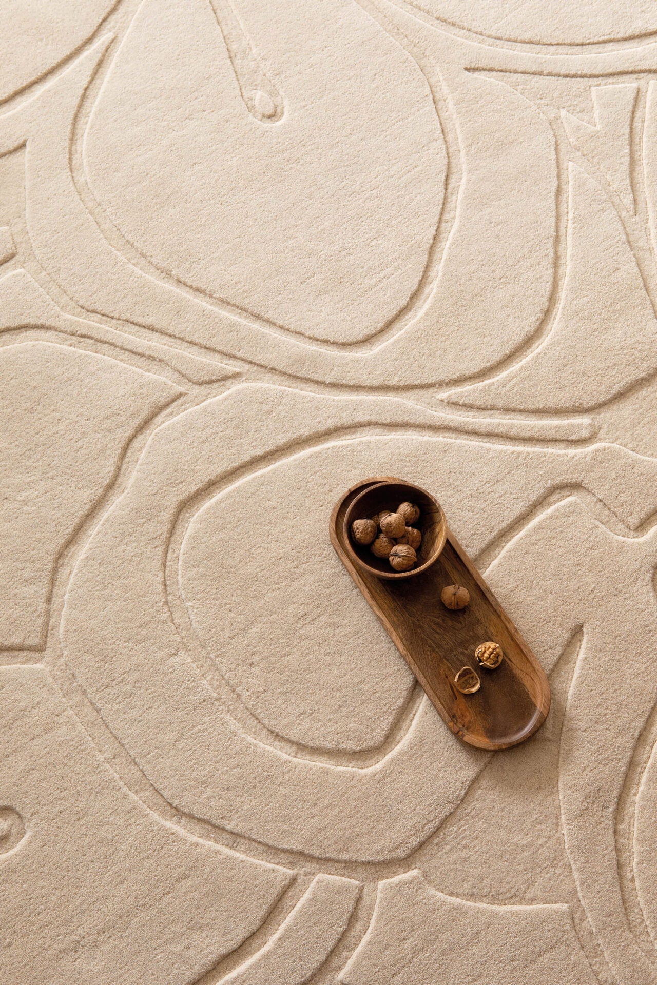 Teppich ROMANTIC MAGNOLIA beige