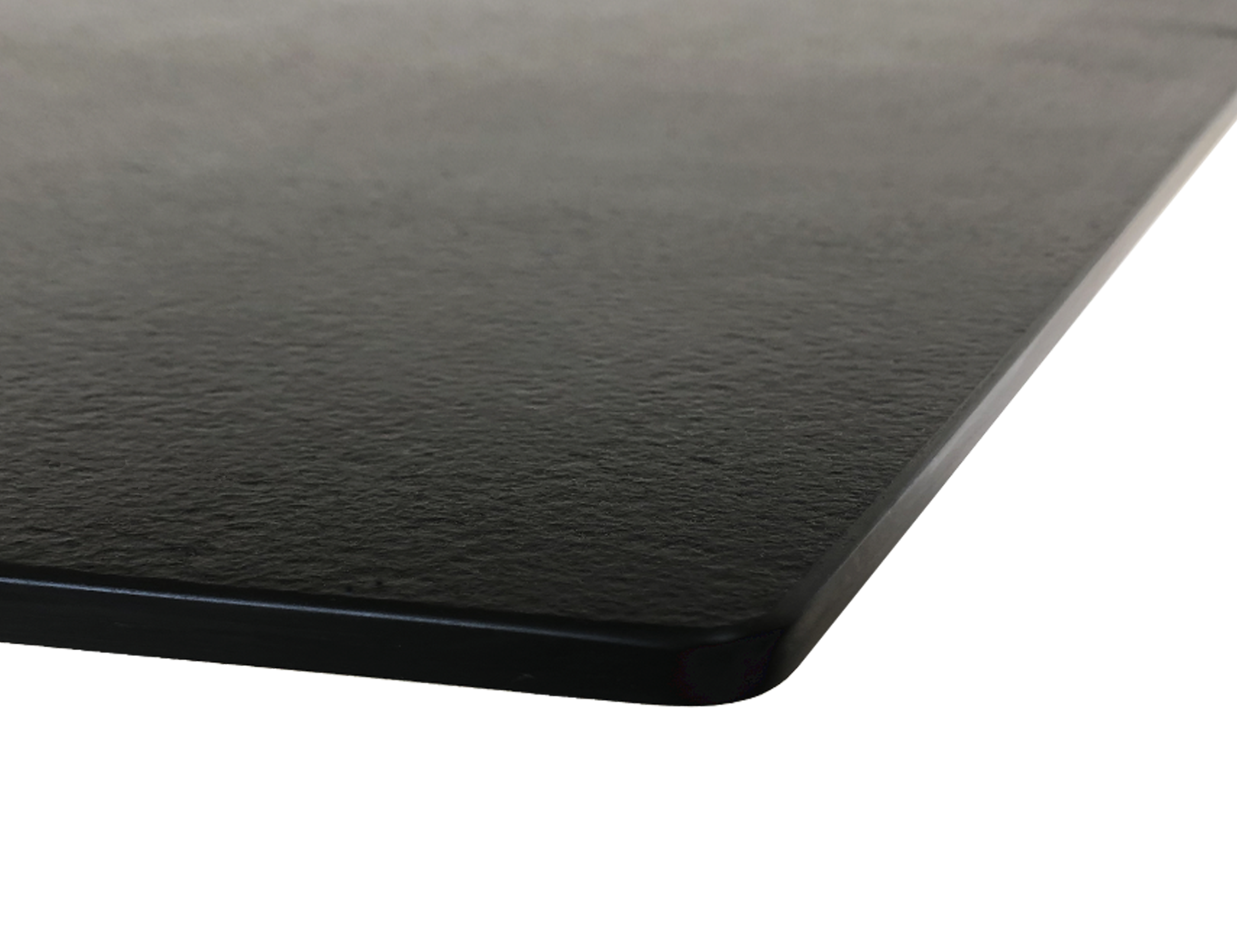BAGUETTE Tisch mit schwarzem Aluminiumgestell