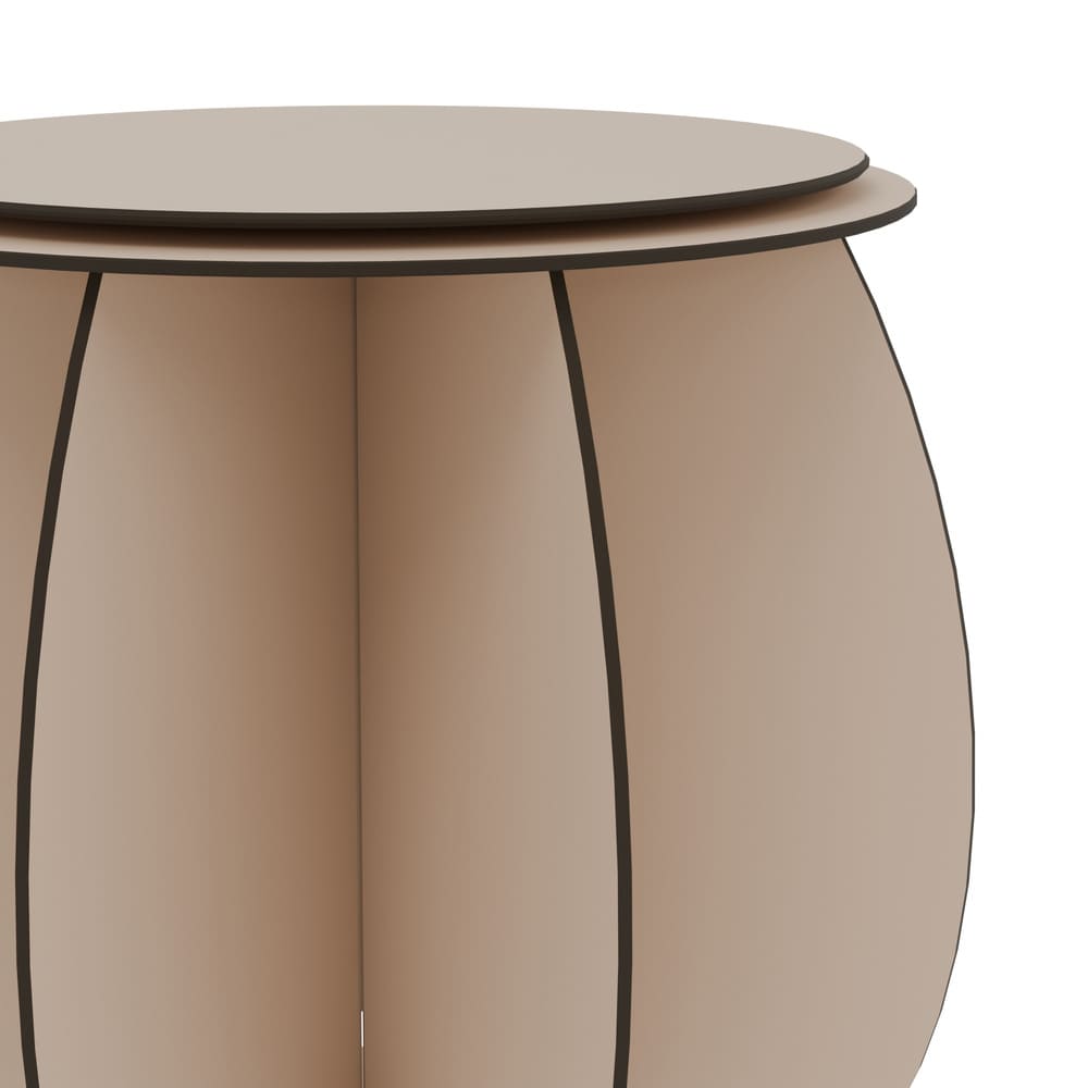 Gartenhocker GARDENIA beige