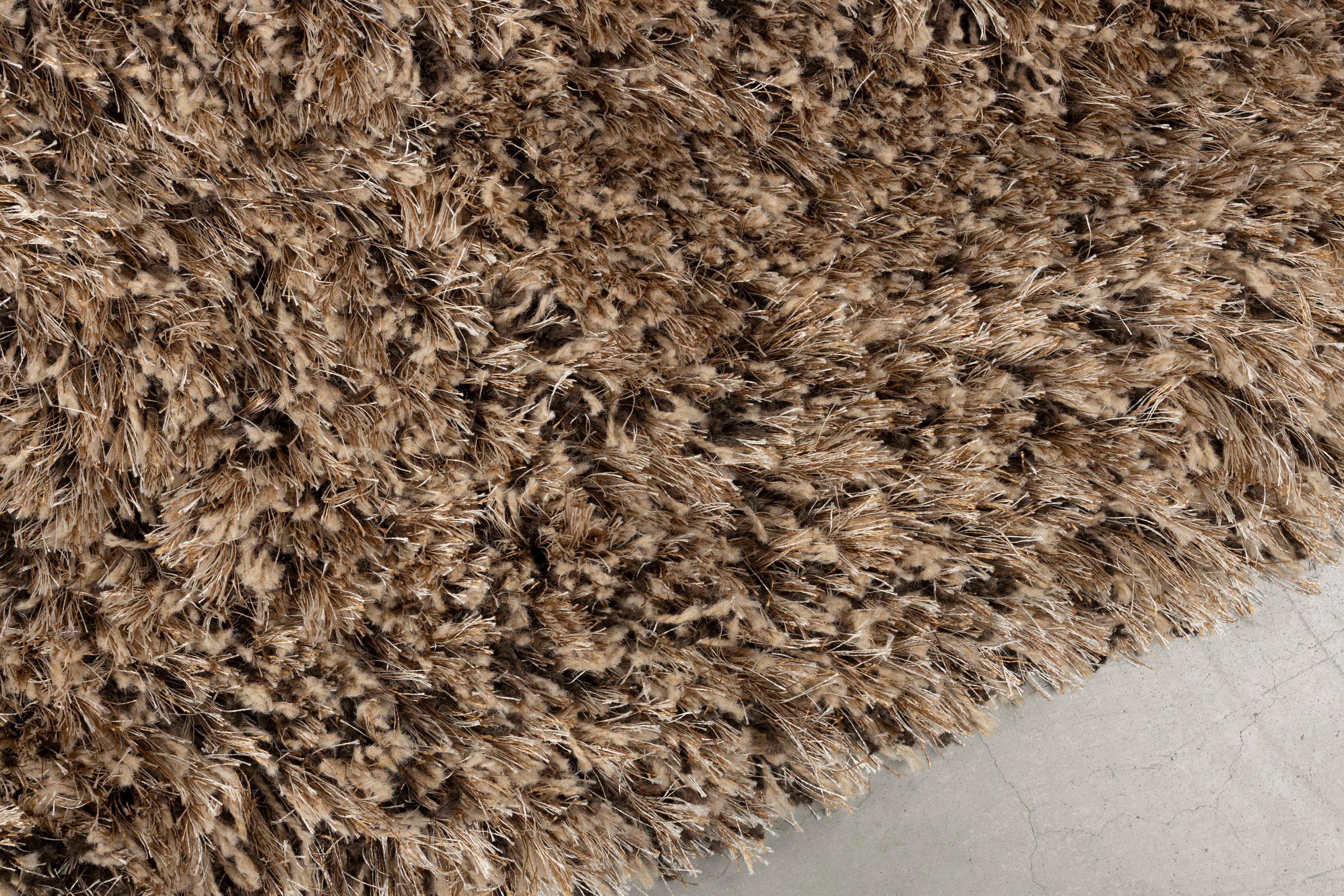 Teppich mit langem Flor TASTY in Braun