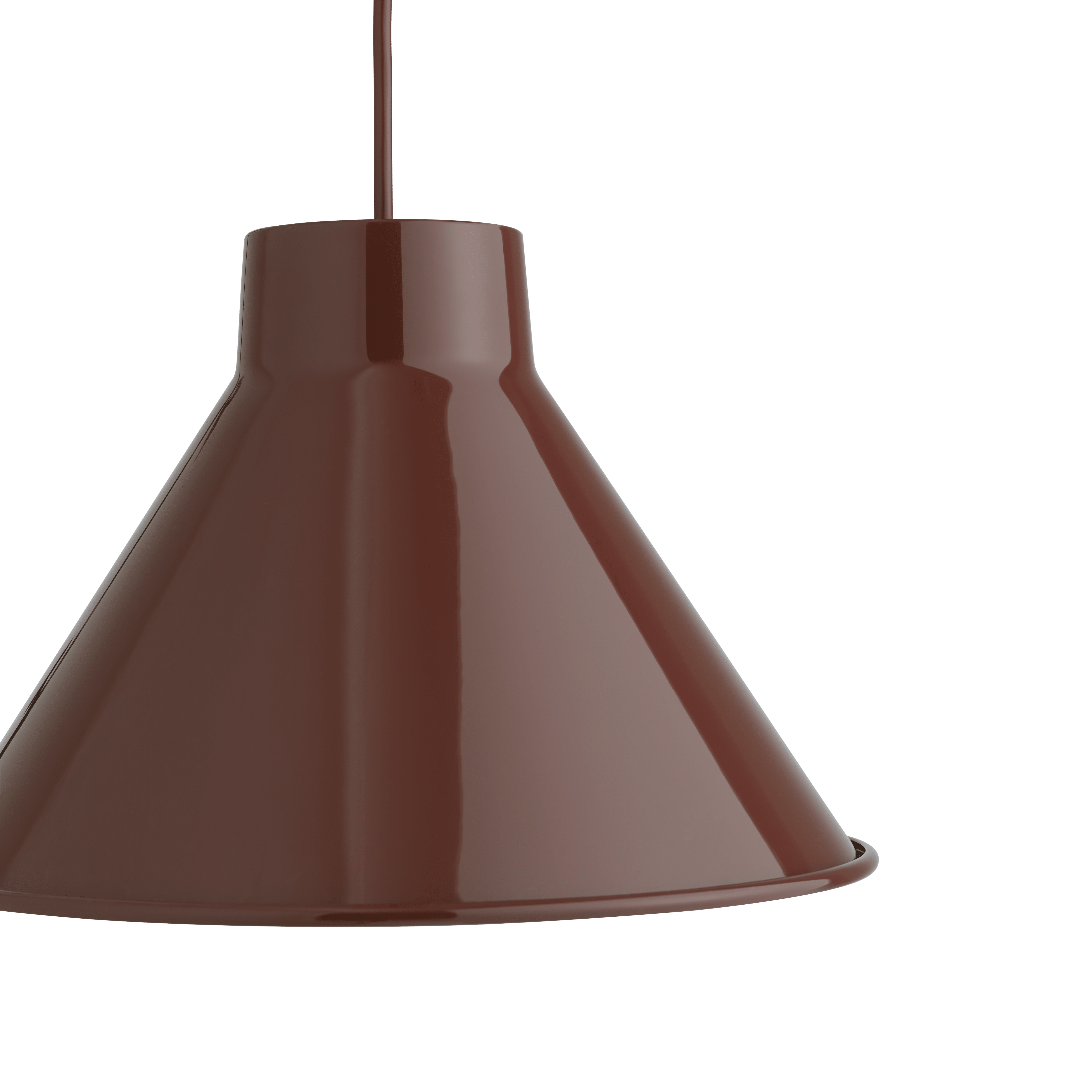 Lampa wisząca TOP bordowy