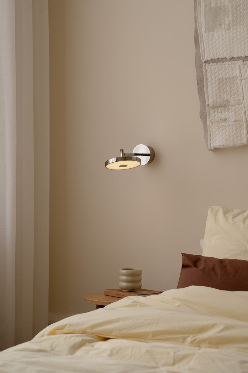 Wandleuchte ASTERIA MONOCHROME silber