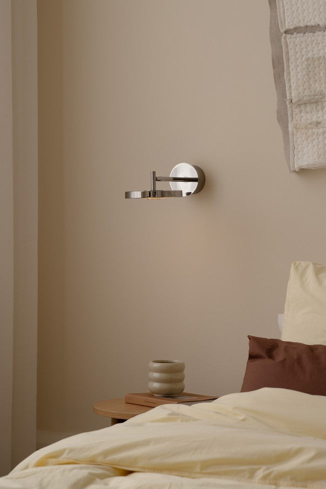 Wandleuchte ASTERIA MONOCHROME silber