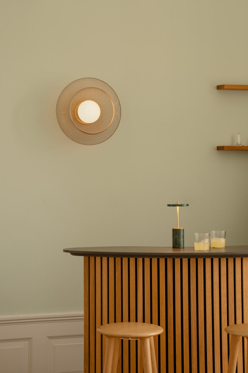 Wandleuchte FARADAY UP gold