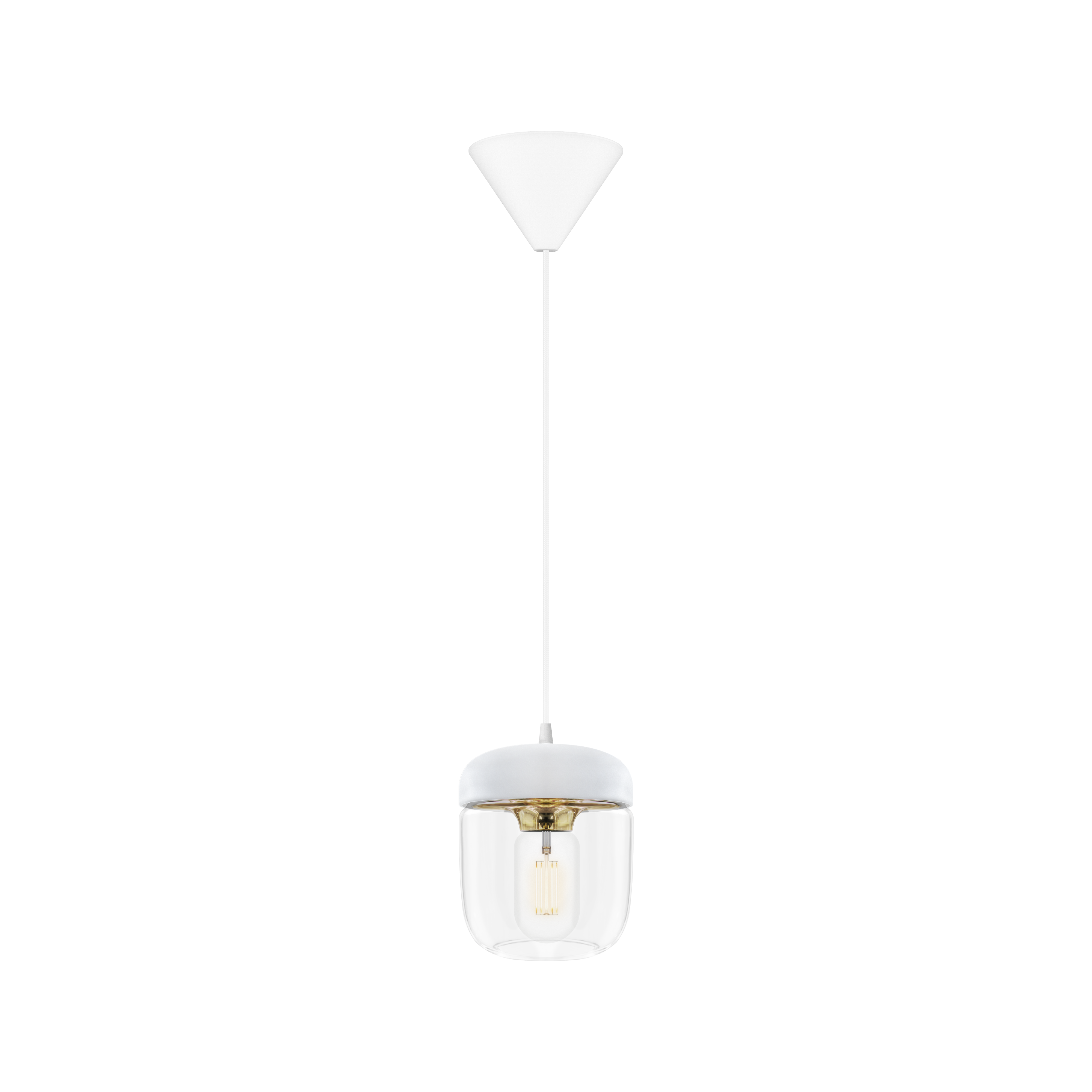 Klosz ACORN biało złoty [Amelia] UMAGE    Eye on Design