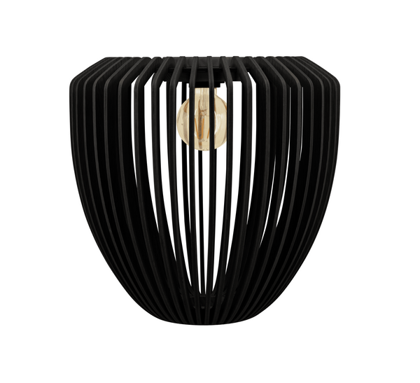 Clava wood lampshade black oak