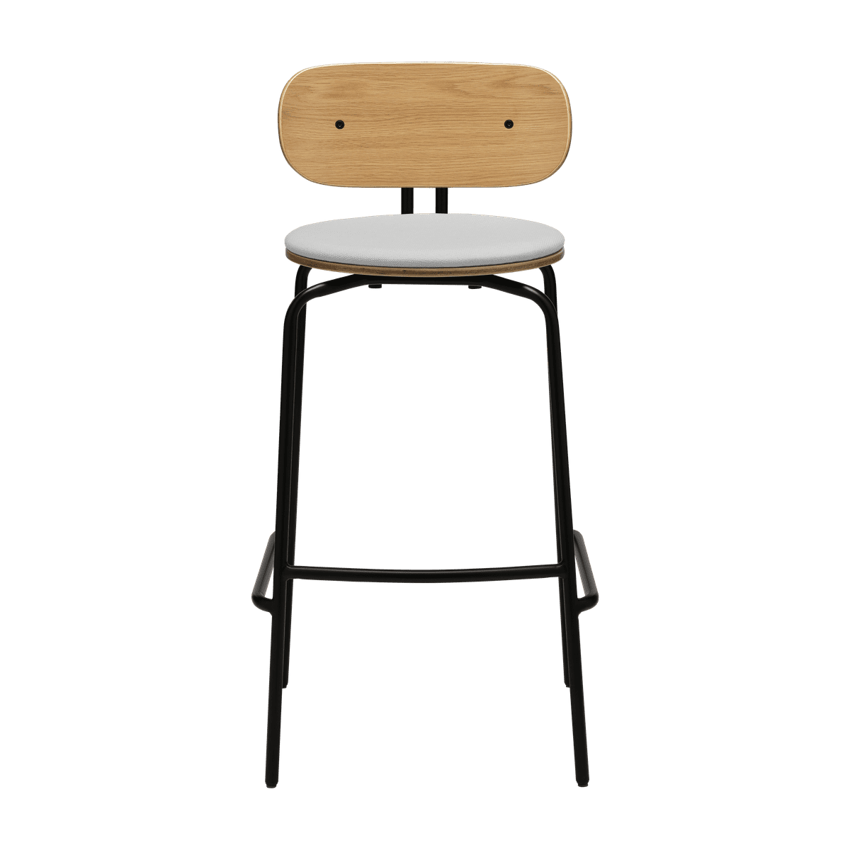 Hocker Curious Baby Blue with a black base