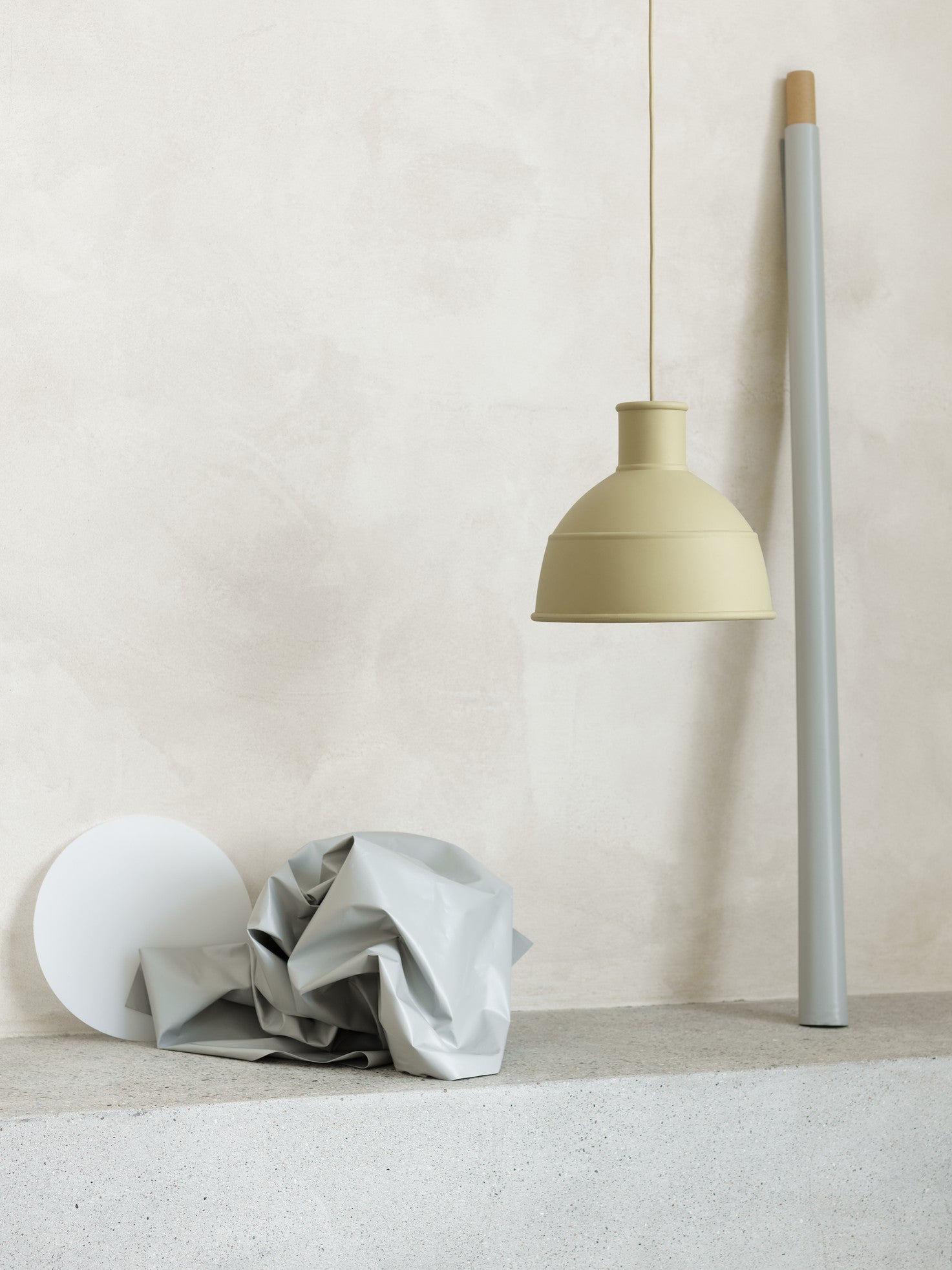 Lampa wisząca UNFOLD jasnożółty