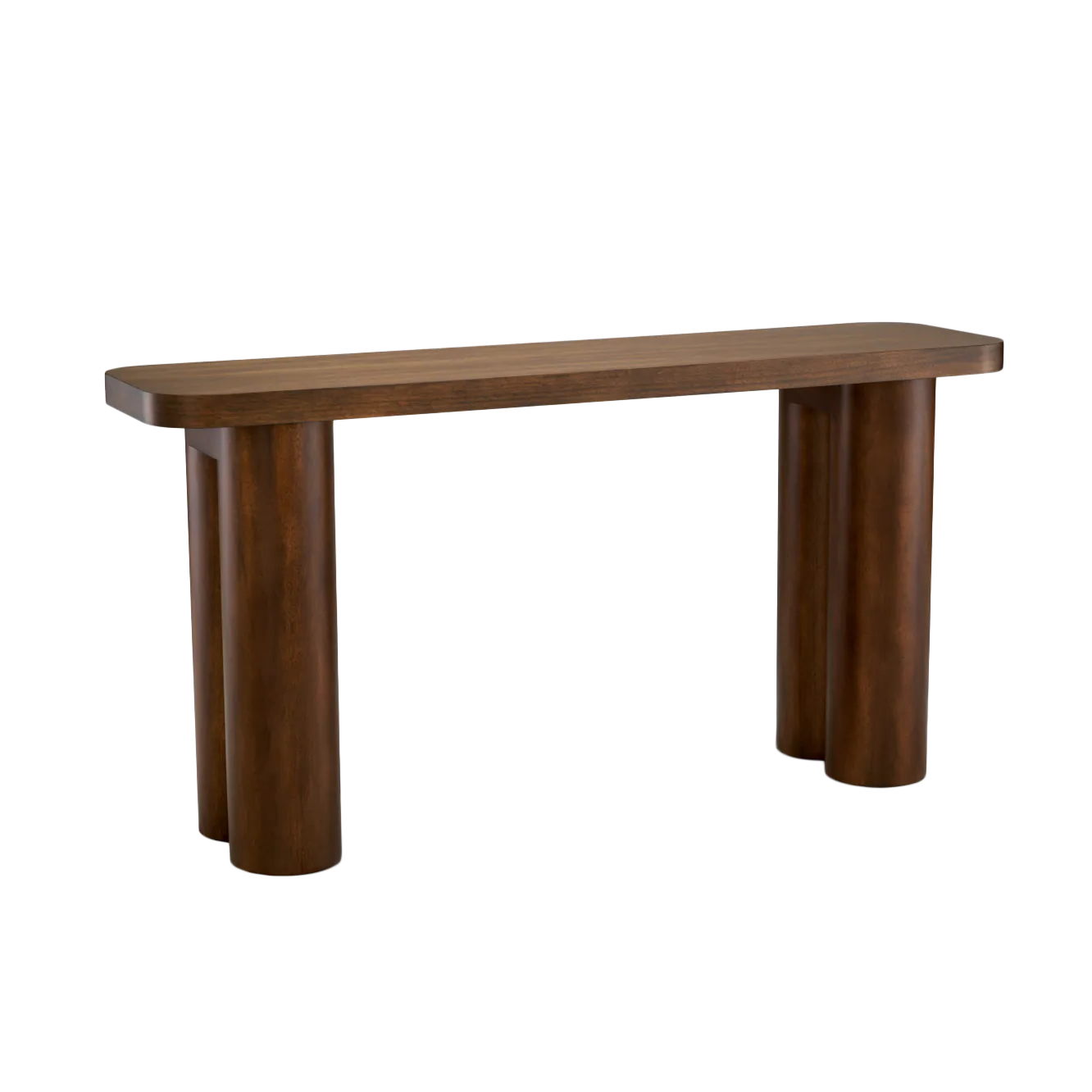 Lindbrook Okooume Wood Console