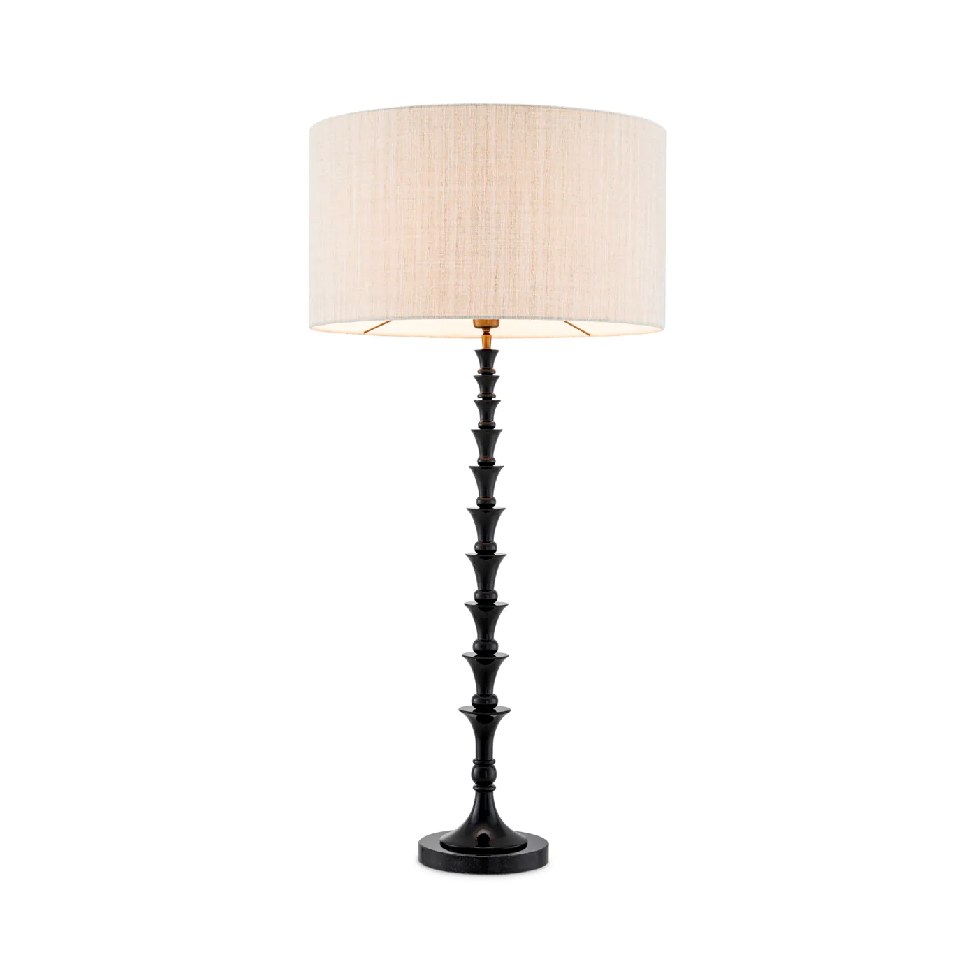 Arabella black table lamp