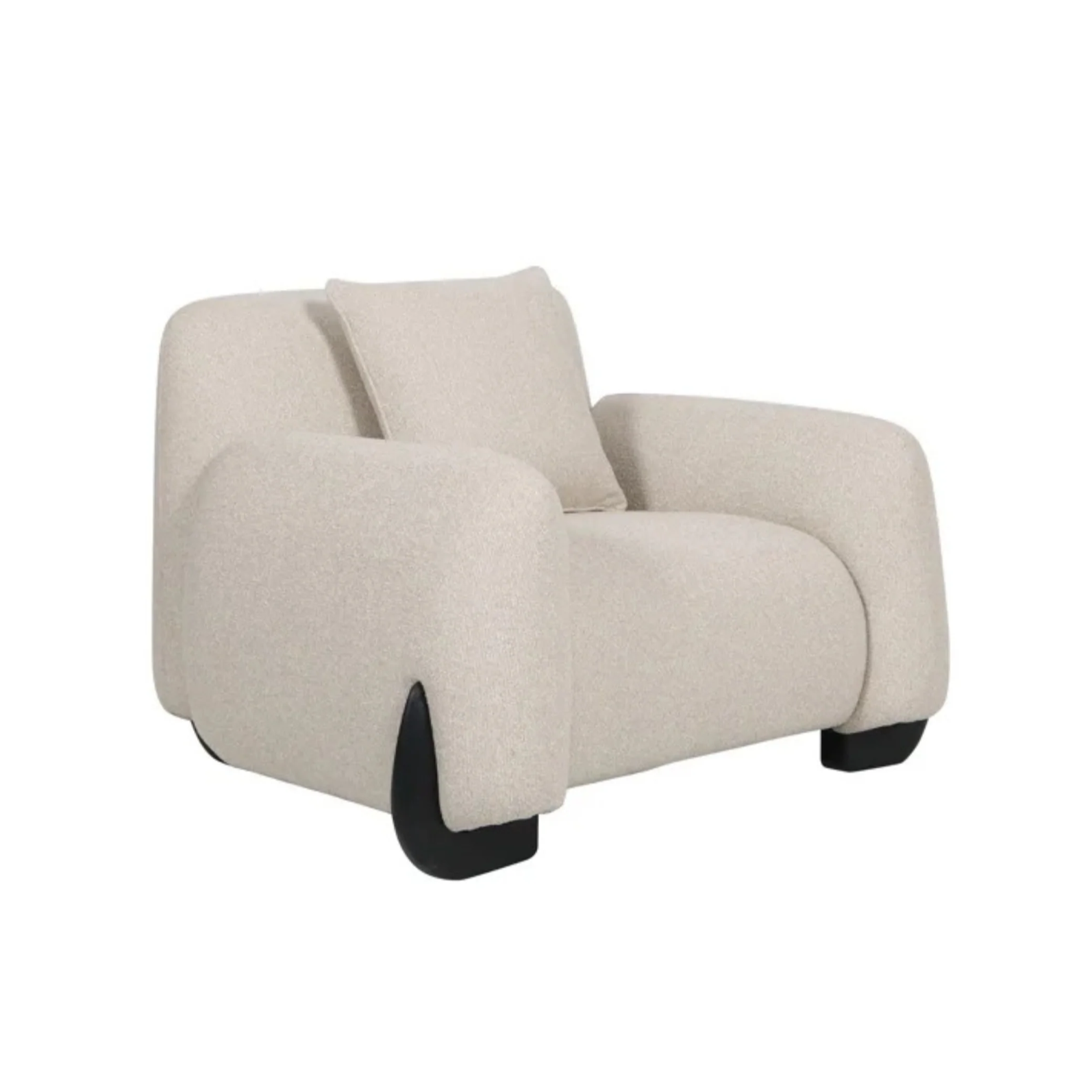 Godiva beige armchair