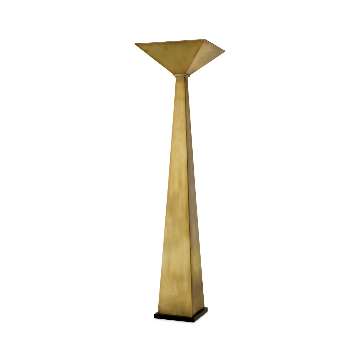 Antictoral golden floor lamp