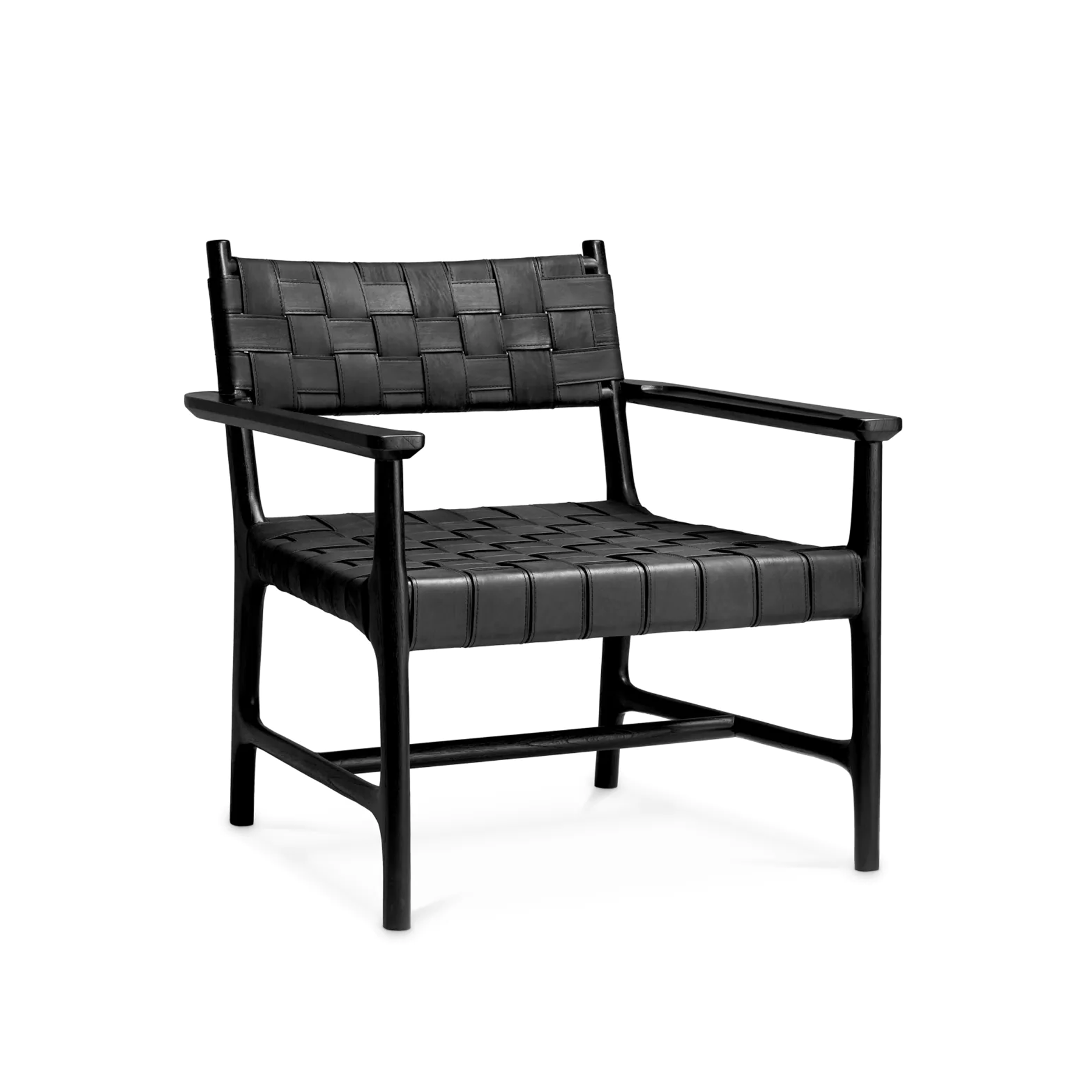 Tiberio black armchair