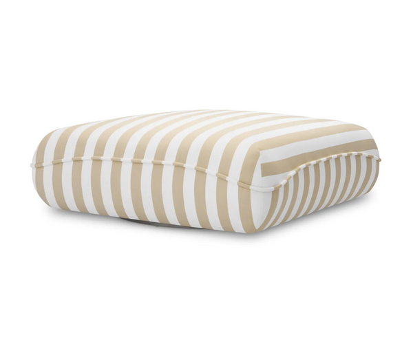 Entspannen Sie Beige Garden Pouf