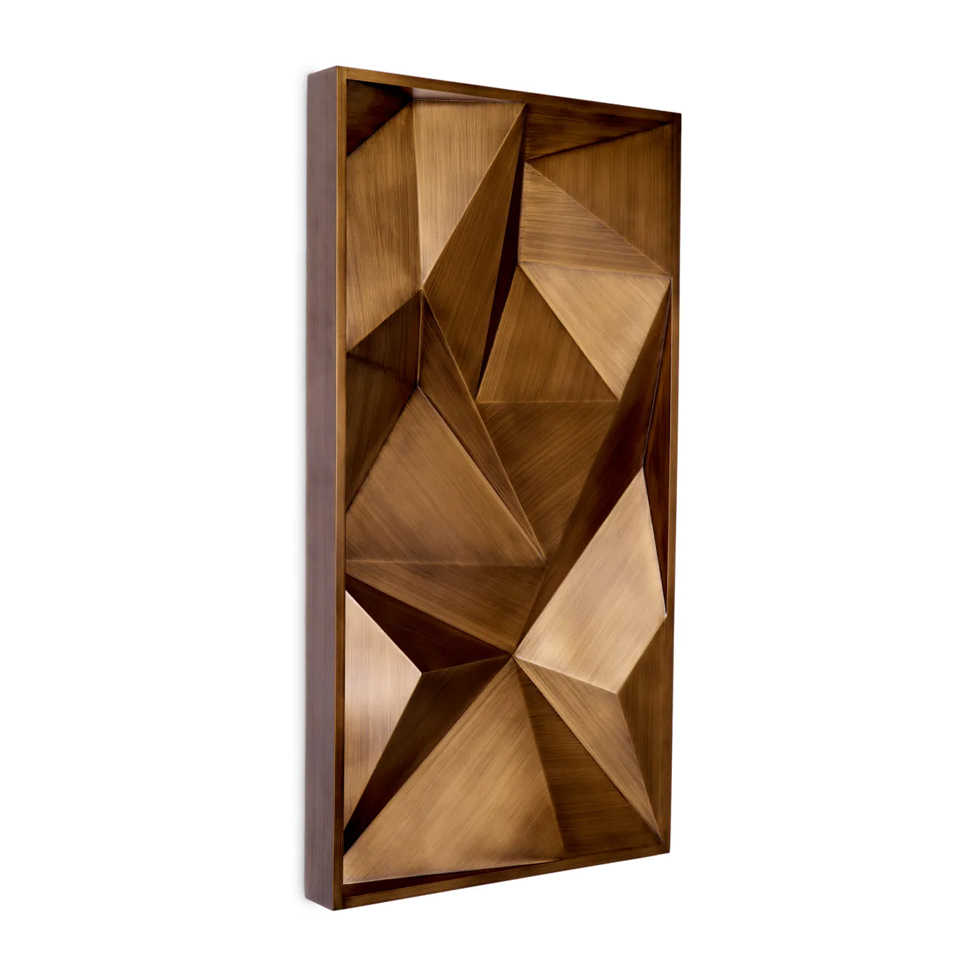 Bravura wall decoration brass