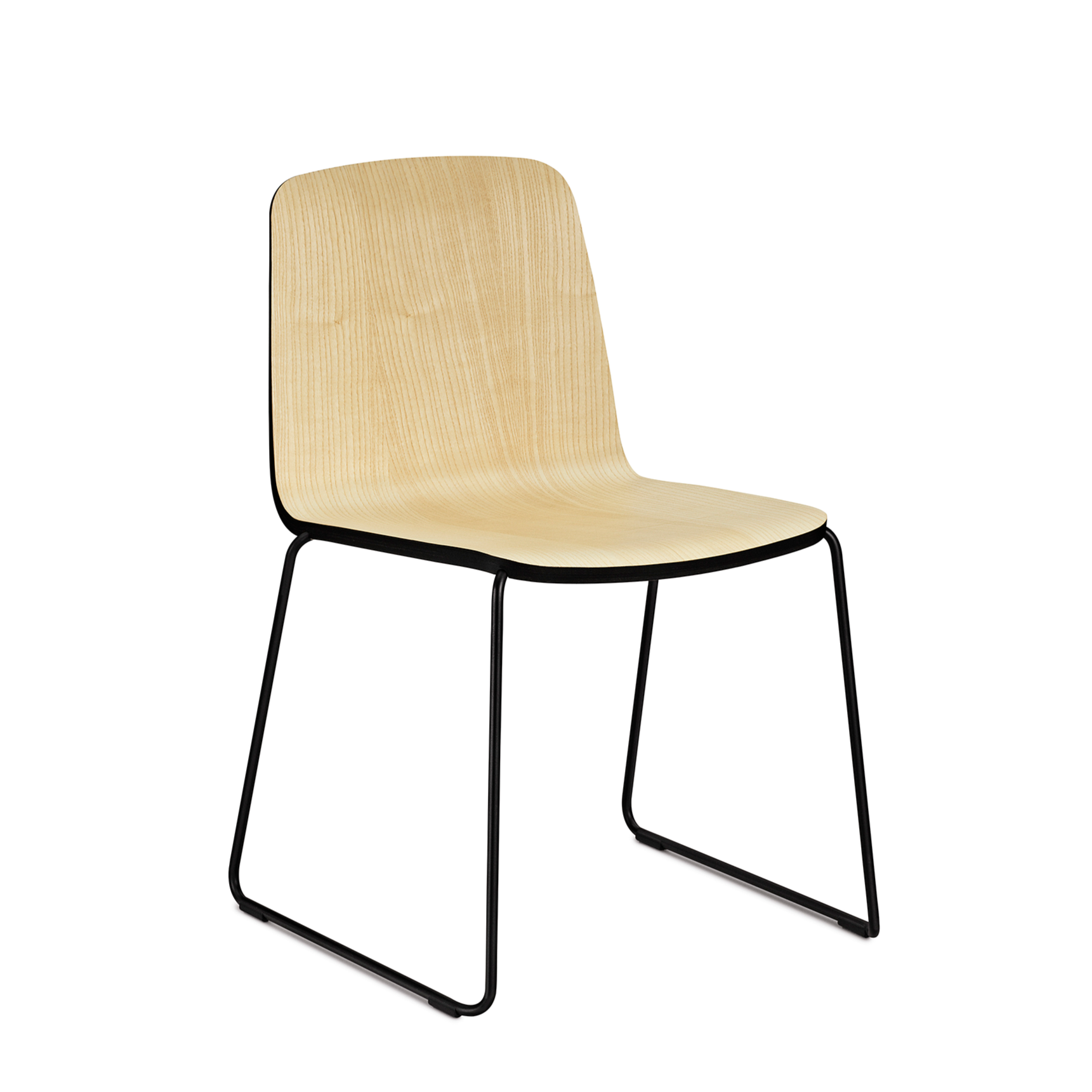 Just Natural Jesion chair with a black base