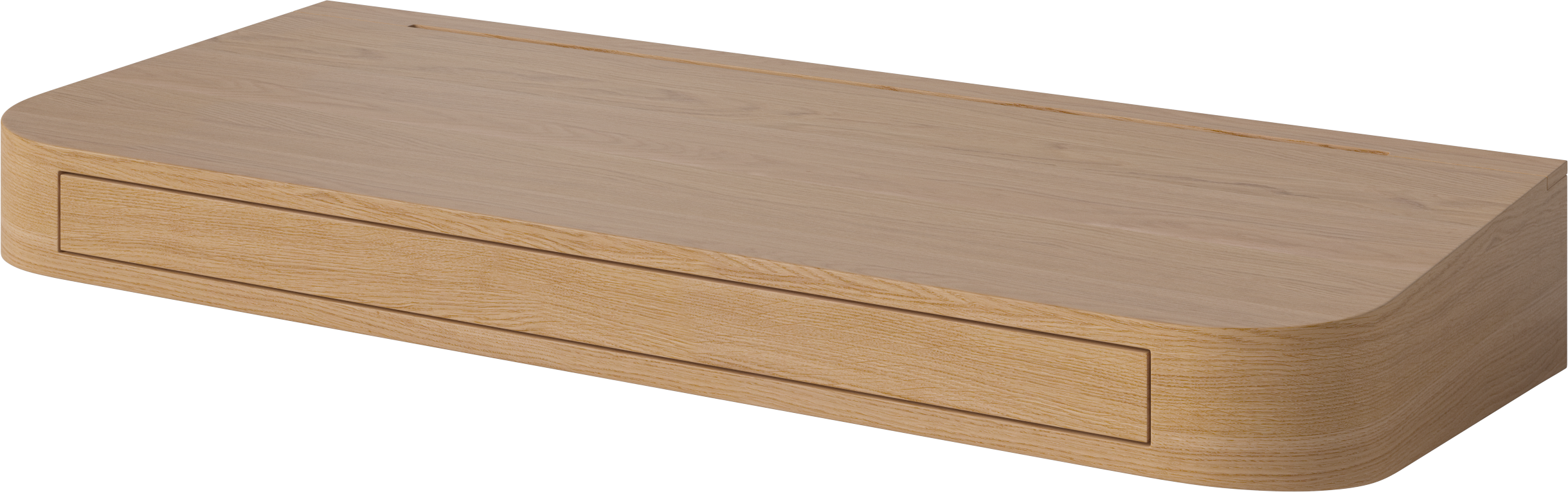 Vala wall desk oak veneer