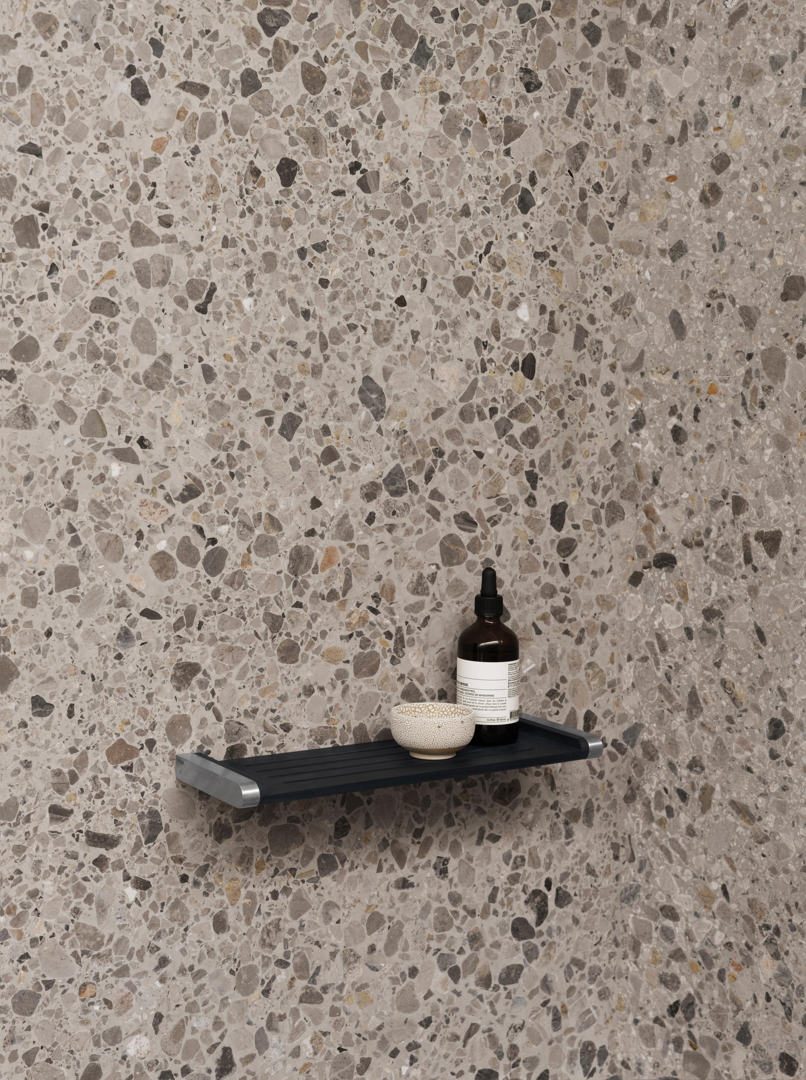 Wandregal VIPP Badezimmer schwarz
