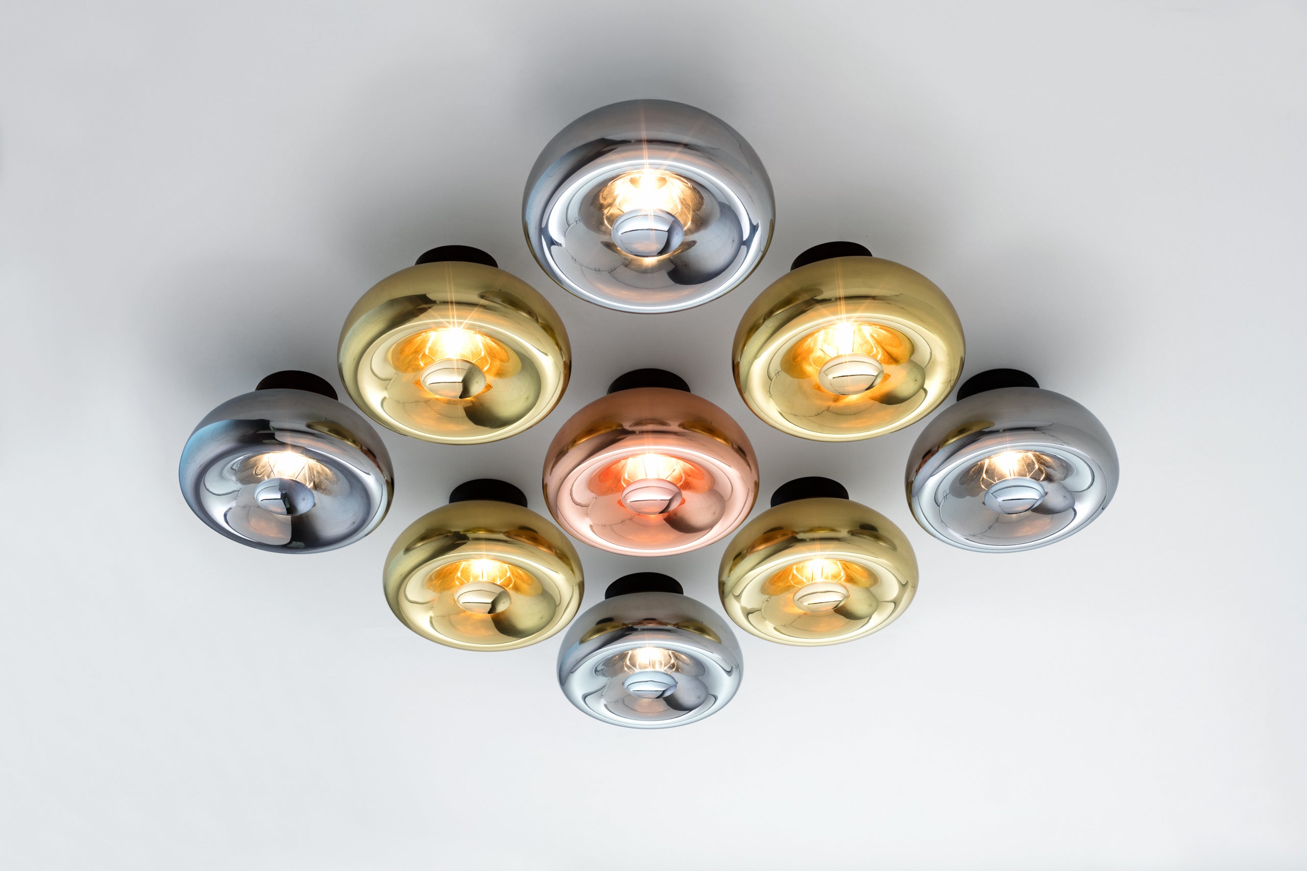 Wandlampe VOID Kupfer