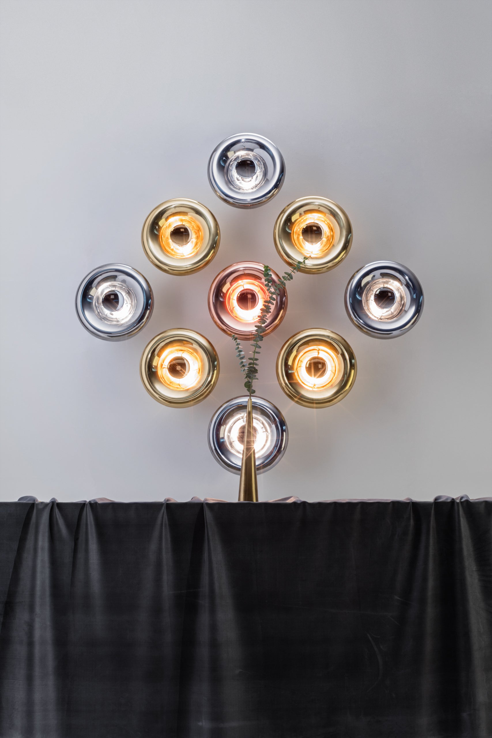 Wandlampe VOID Kupfer