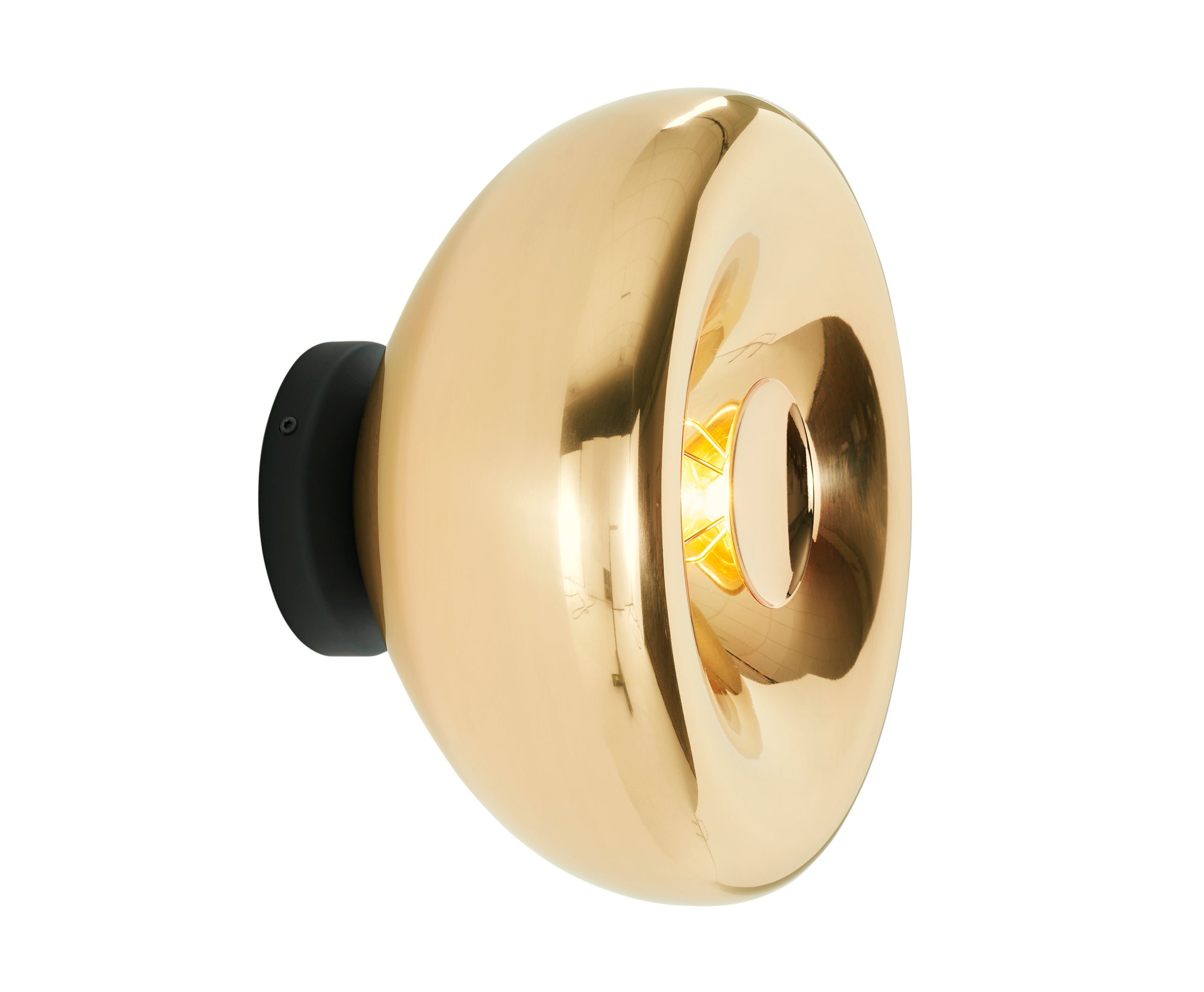 Wandlampe VOID aus Messing
