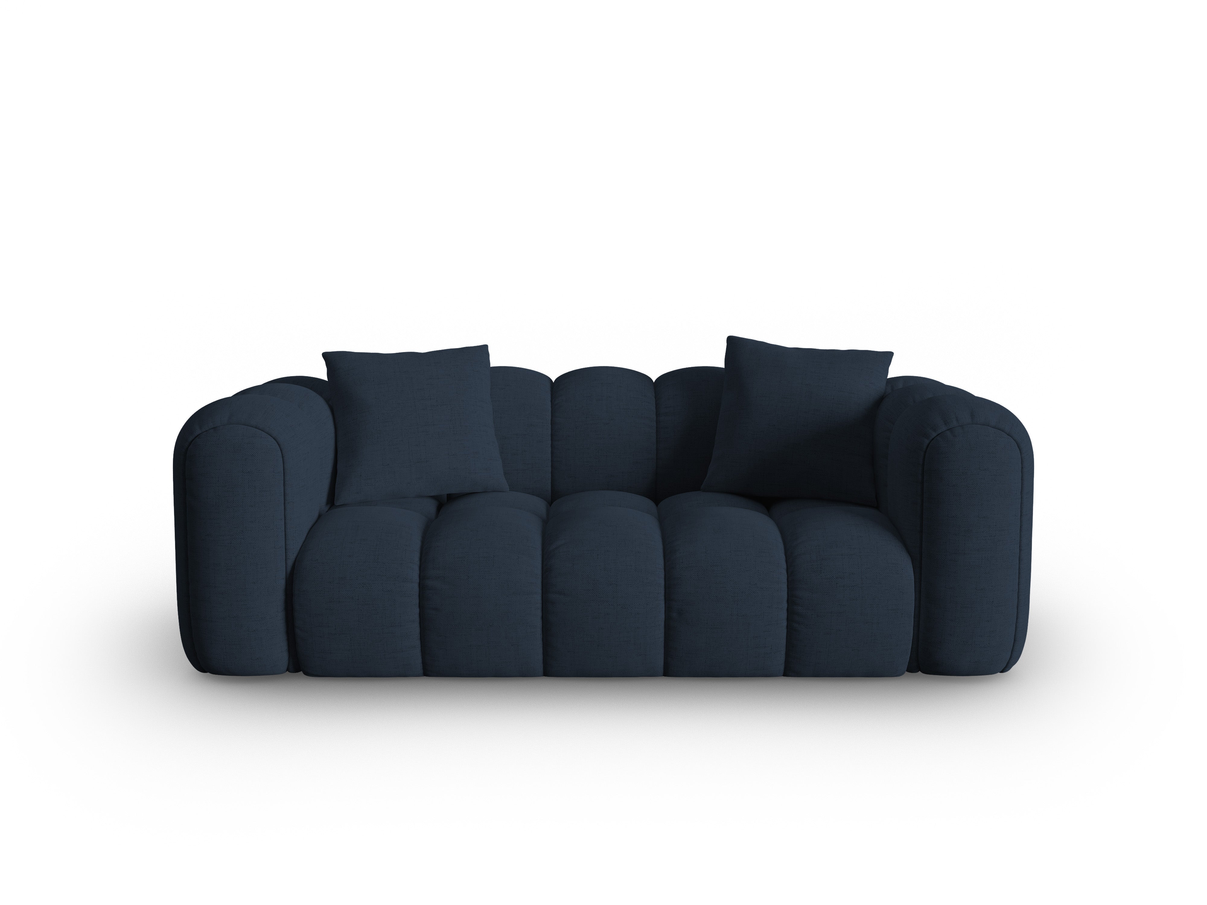 Sofa 3-osobowa ASTRO królewski granatowy szenil