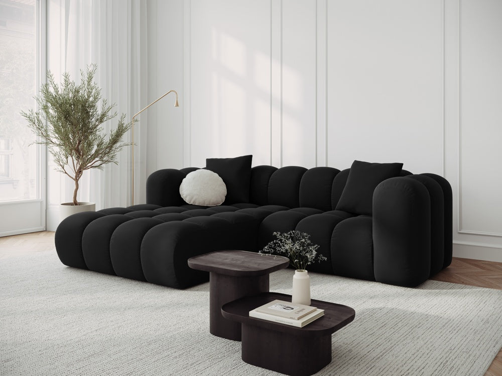 Samtecke der 3-Personen rechtsseitigen Halley Black