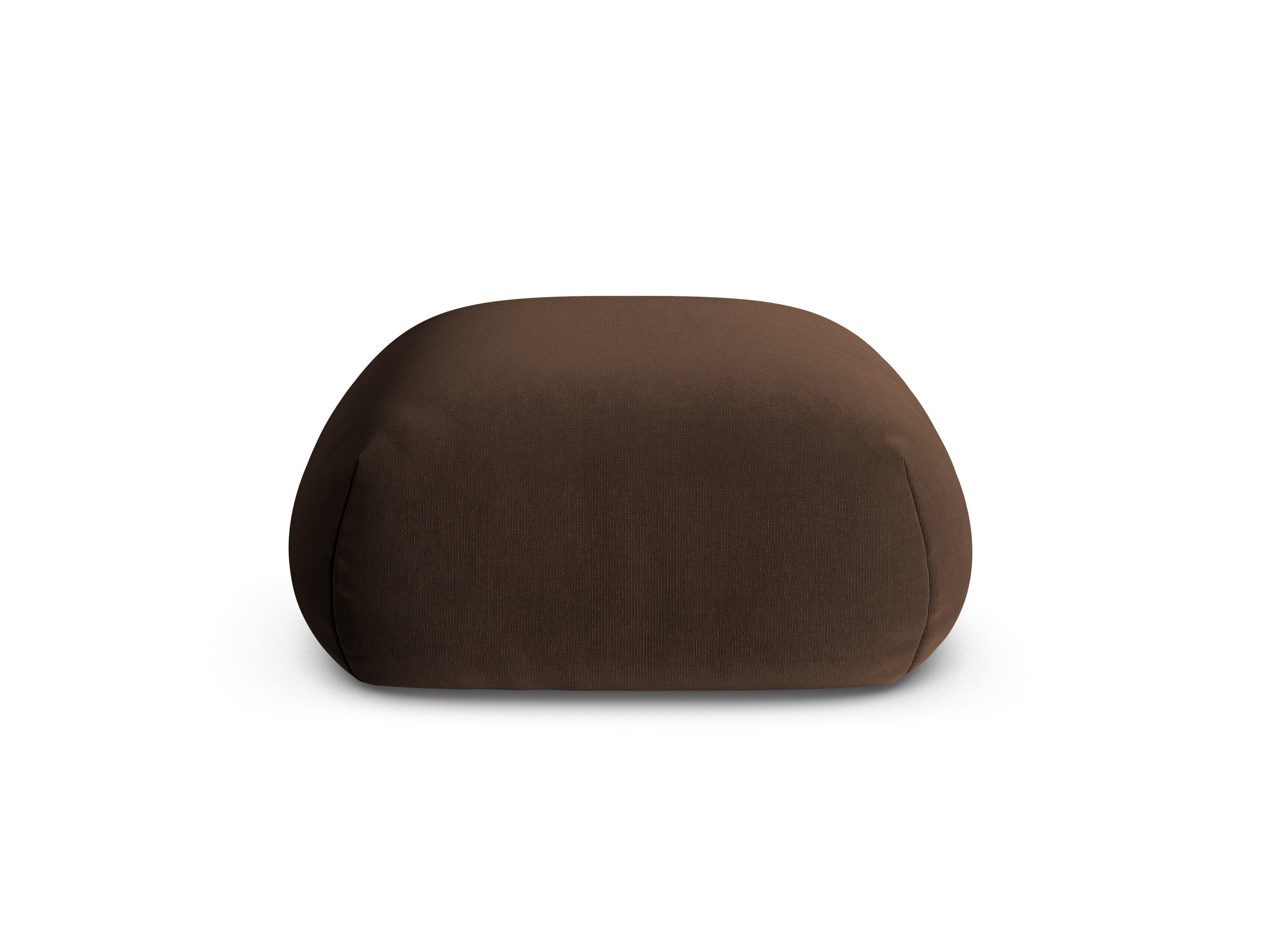 Samt Pouf ROGER schokoladenbraun
