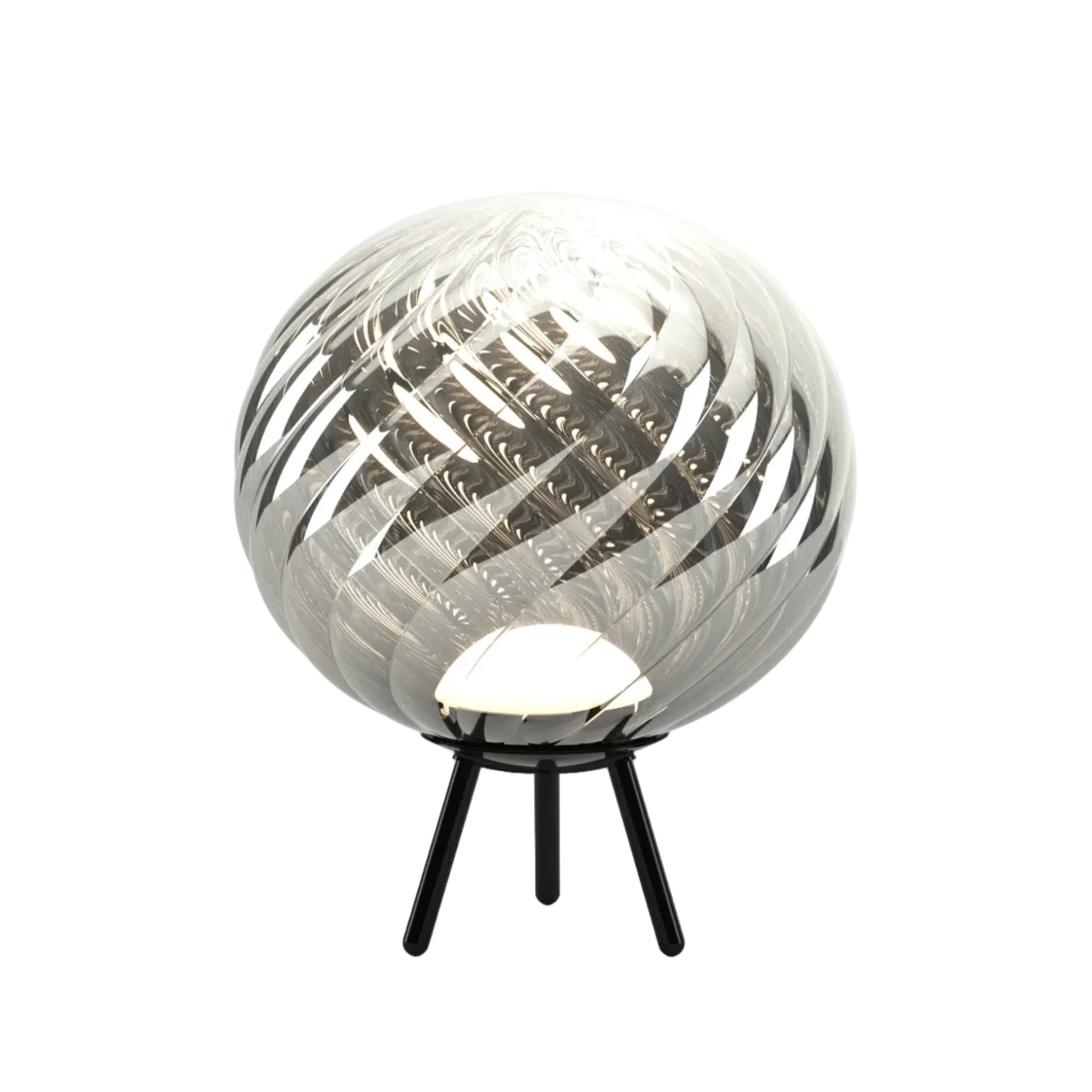 Portable Lamp WHIRL Silver