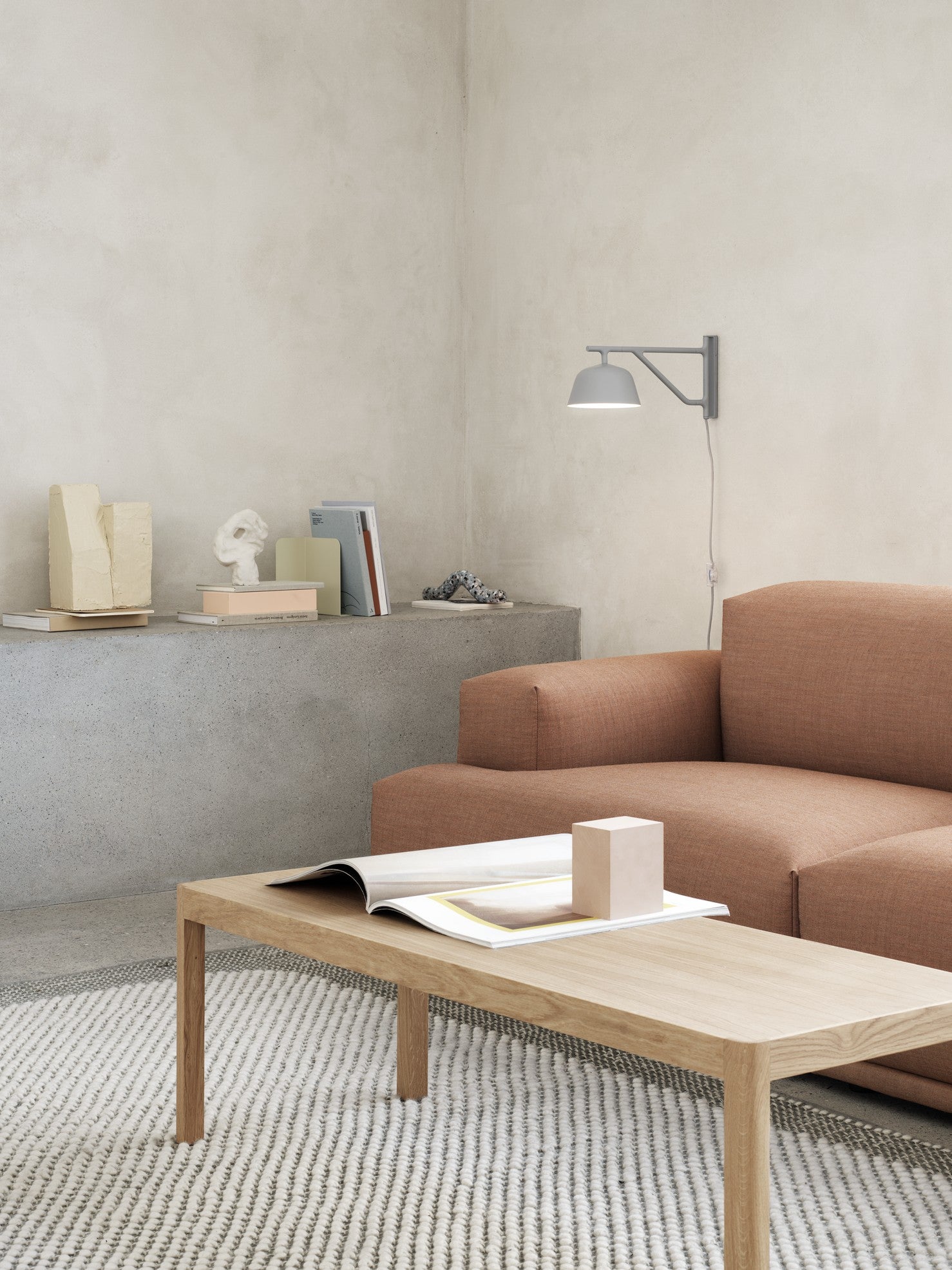 Wall lamp AMBIT gray