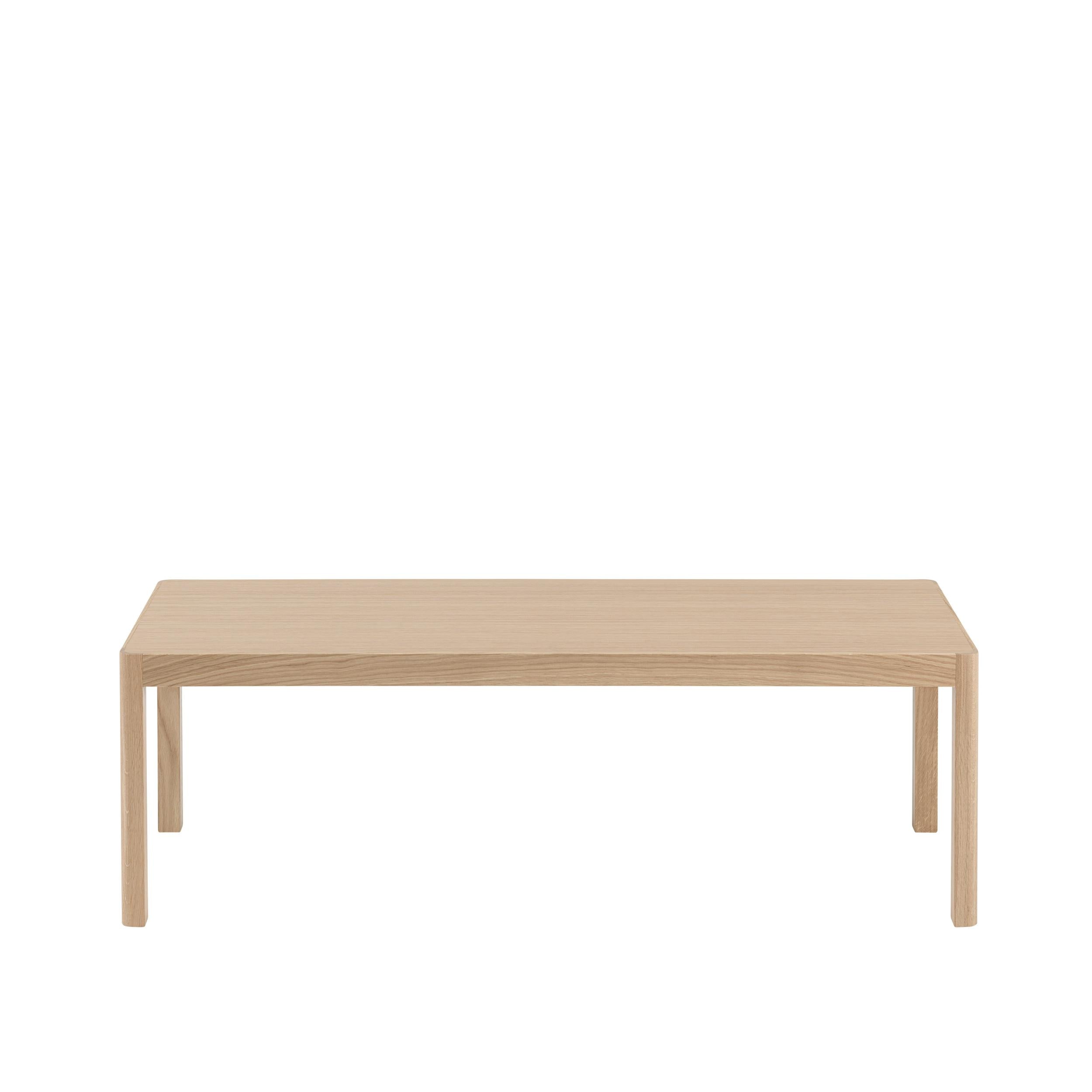 WORKSHOP Oak Veneer Coffee Table