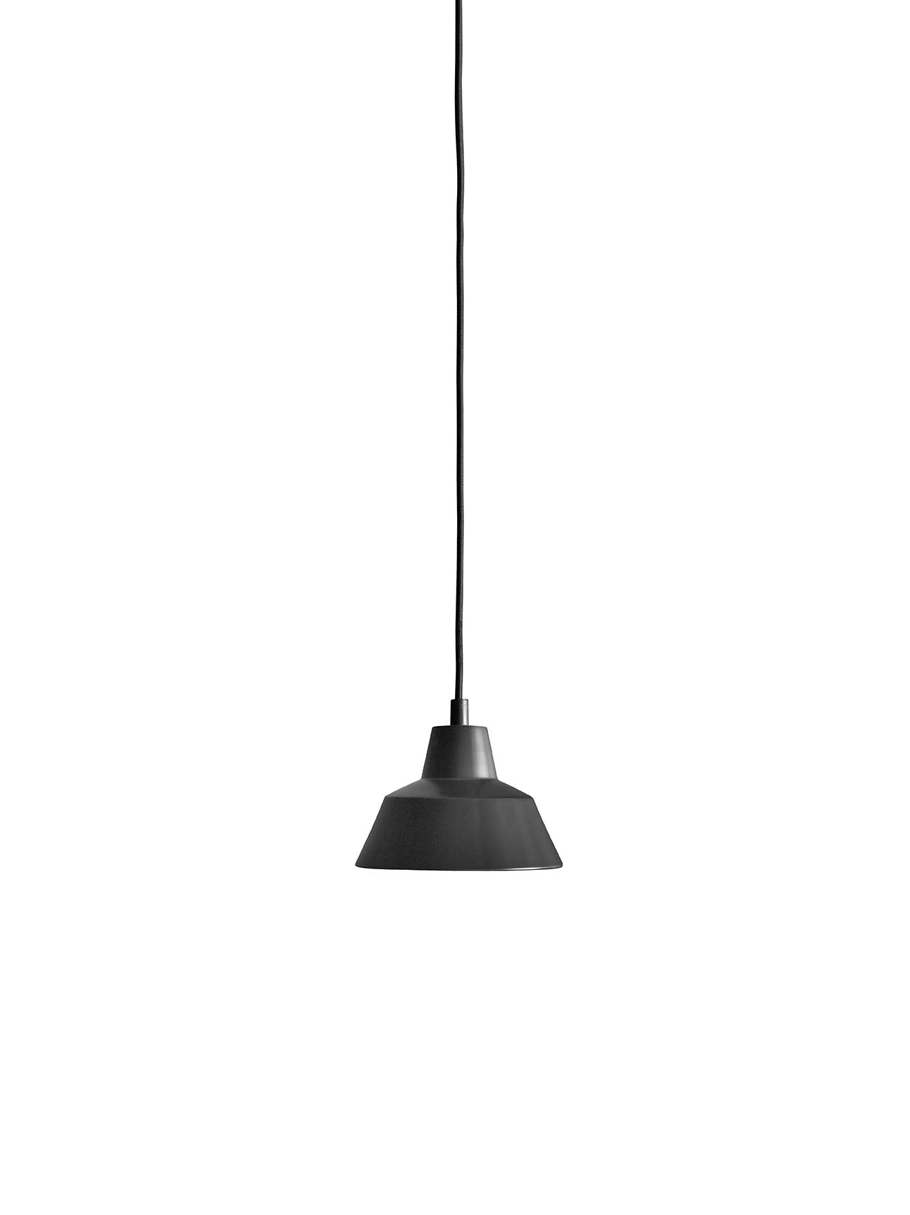 Black workshop hanging lamp