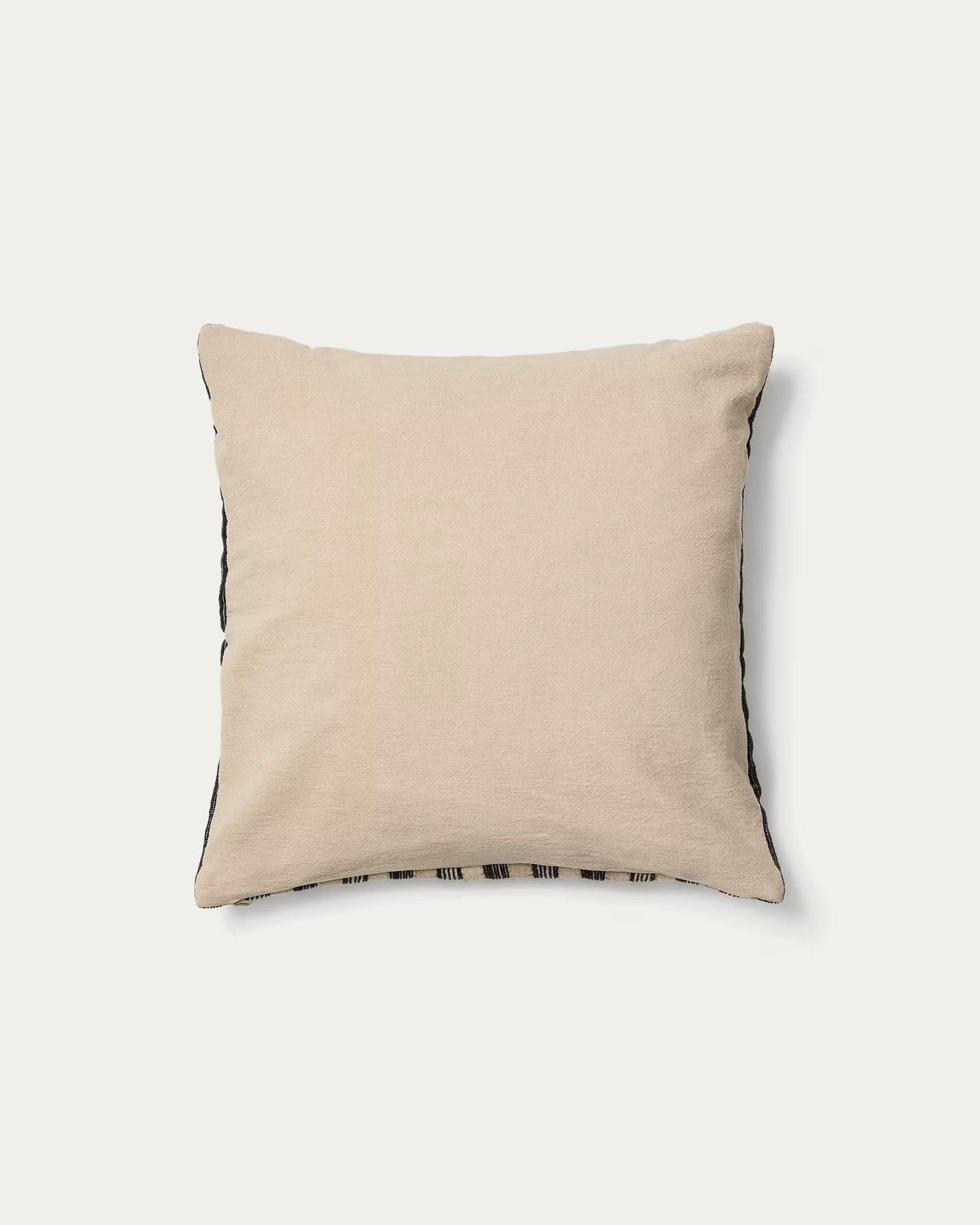 Kissenbezug ISENA beige mit Grau