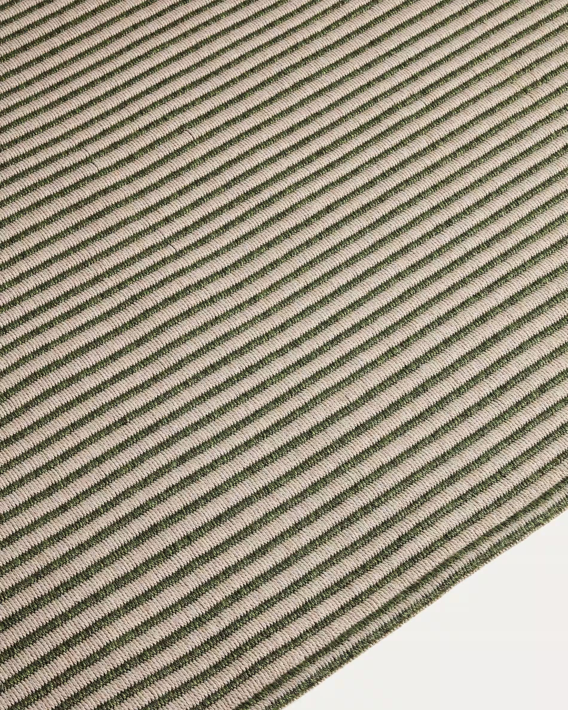 Außenteppich ARDELIA grün mit beige