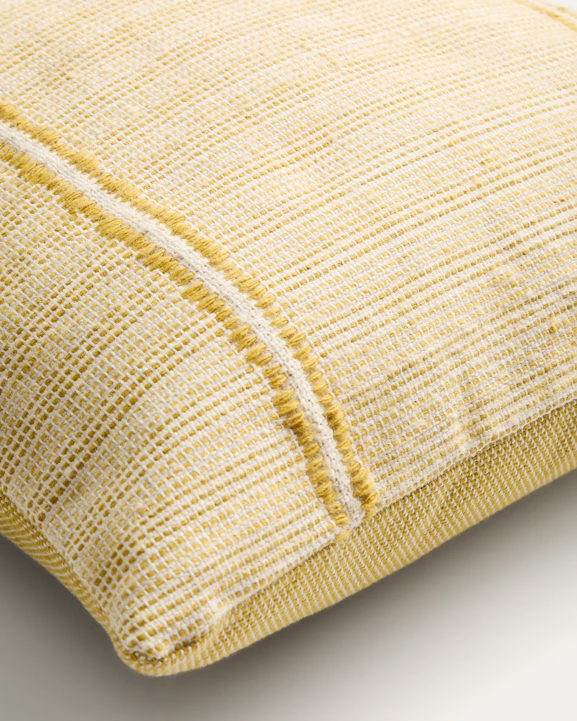 DRATI yellow cushion cover