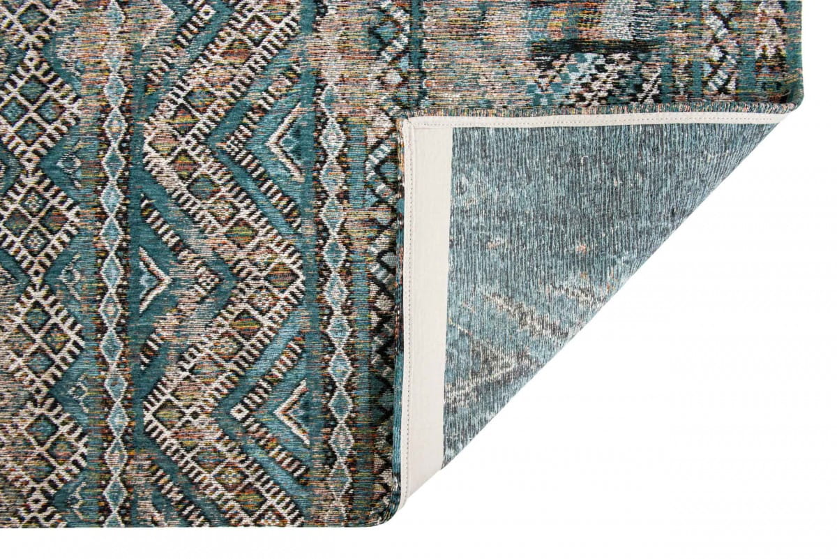 Kilimi zemmuri blue blue rug blue