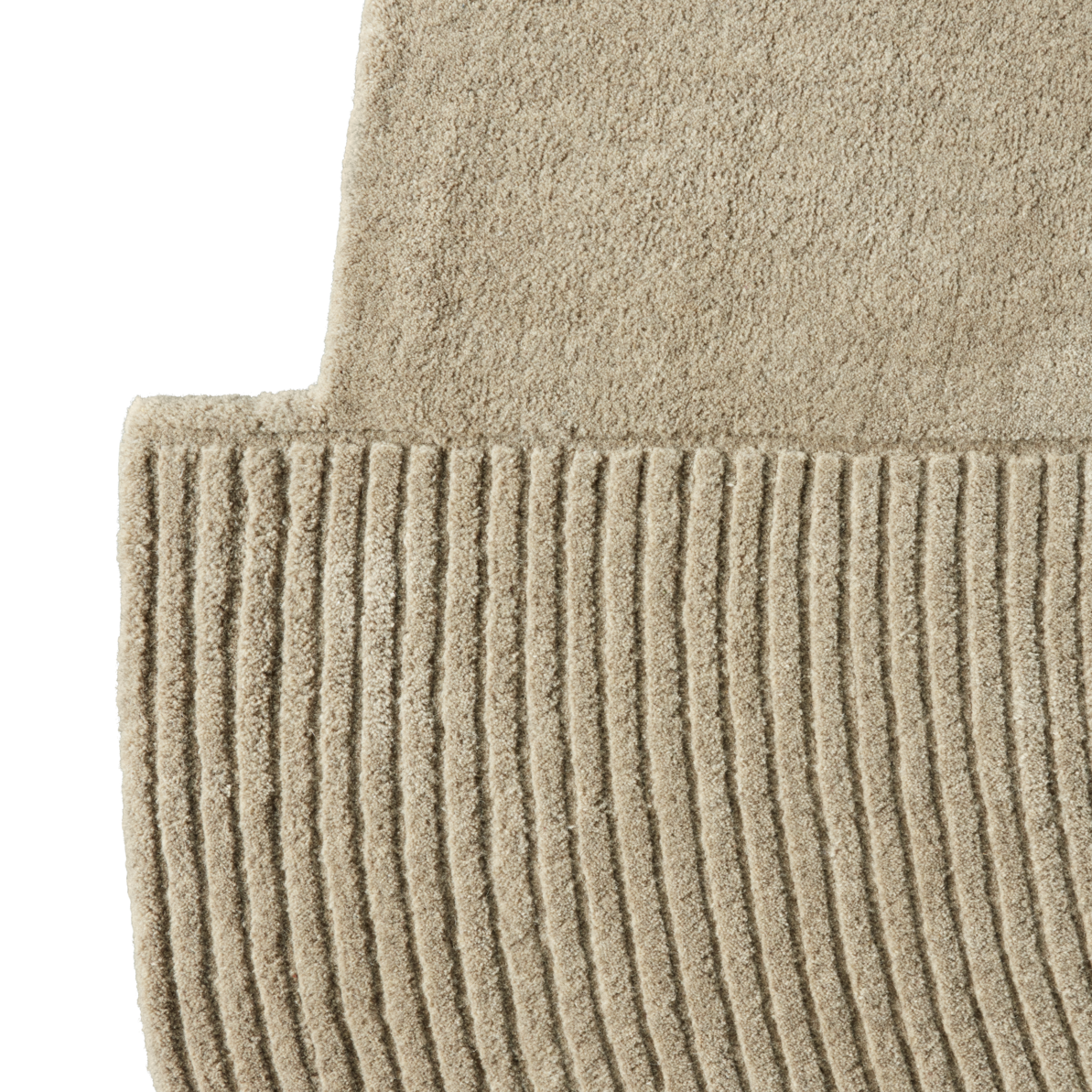 Zen Split Teppich Beige