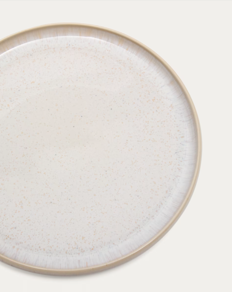 Teller UILO weiß Keramik