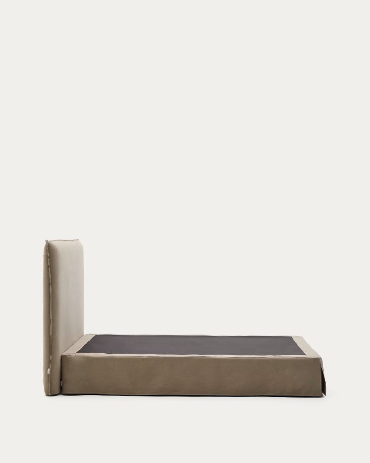 Jaira beige bed