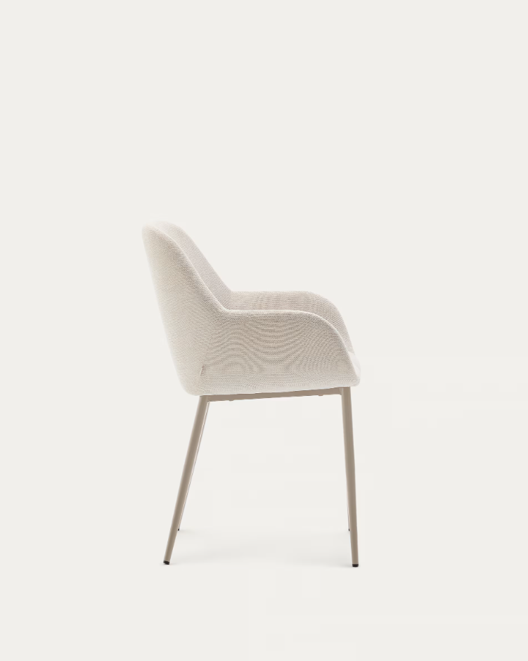 Beige horse chair with a beige base