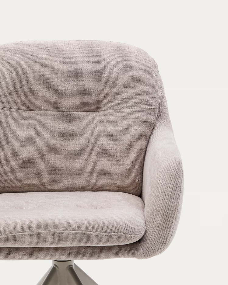 LEXA beige skym rotary chair