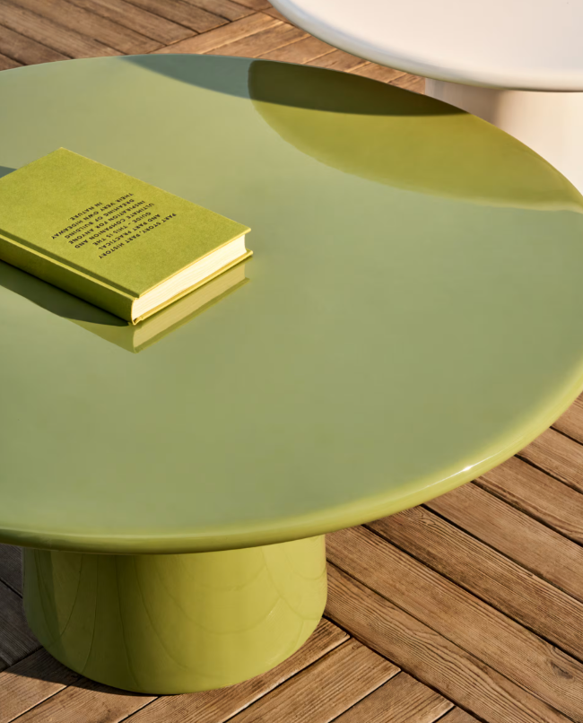 Albanella green coffee table