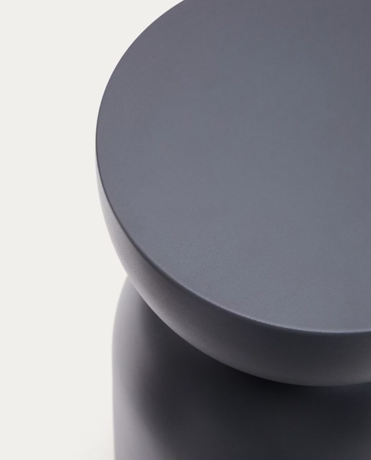 Rachell side table matte gray [Julia]