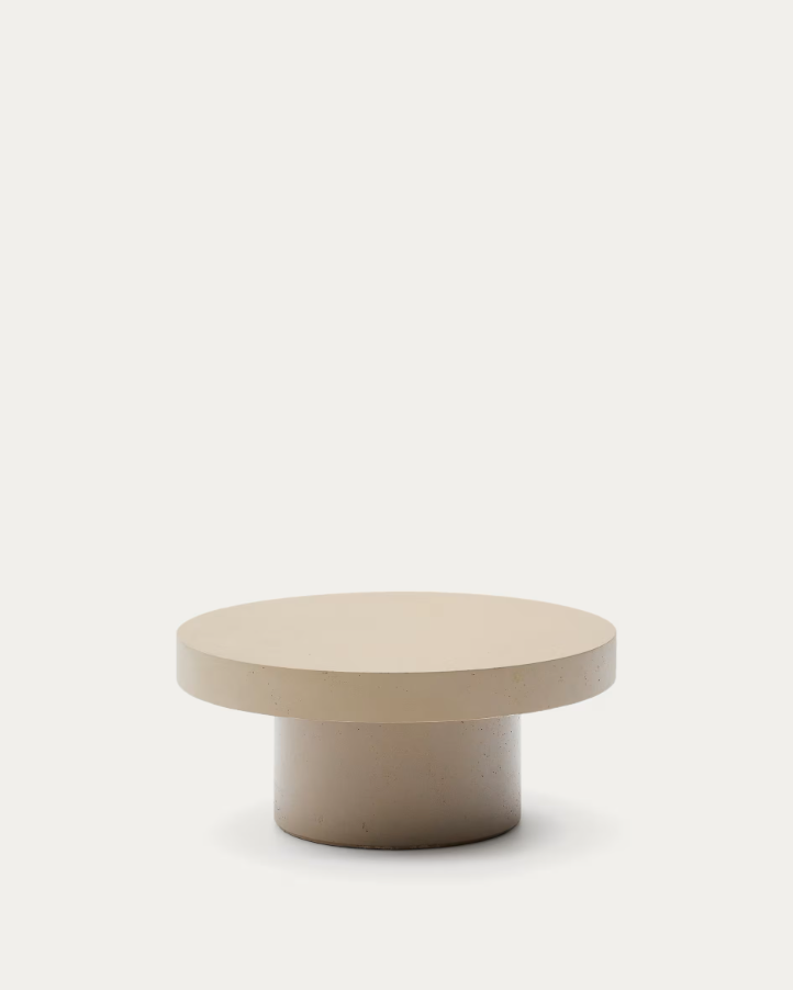 Aigablava coffee table beige cement [Julia]