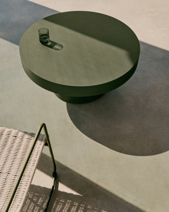 Aigablava coffee table Green Cement [Julia]