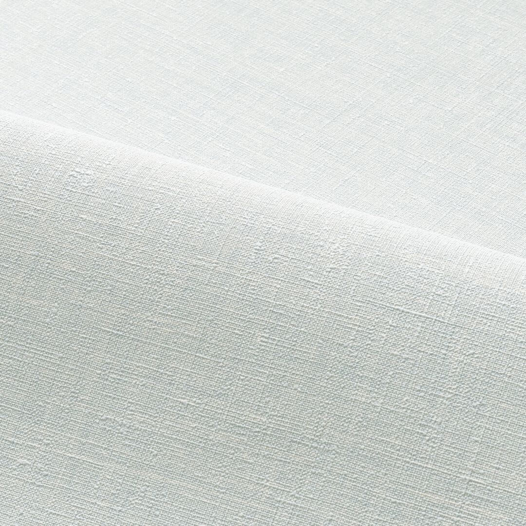 Strukturtapete, die leinenähnliches Gewebe imitiert SHINOK - BLEU POLAIRE hellblau mit Grau