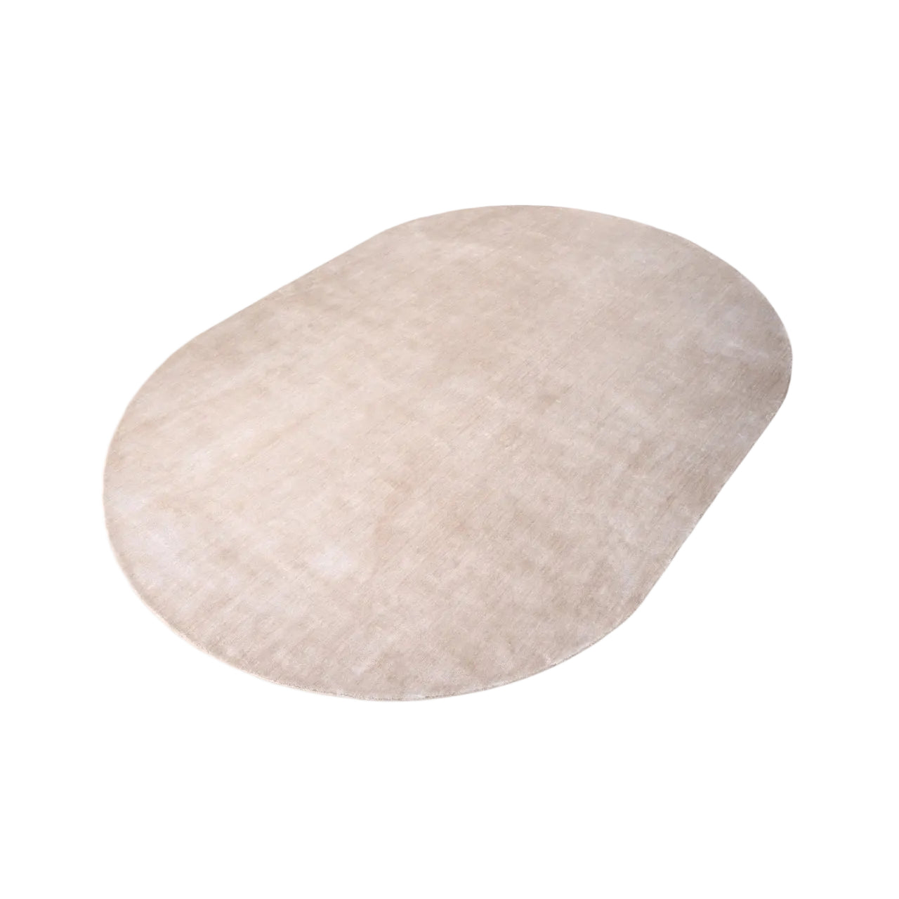 Ovaler Teppich MILLAV beige