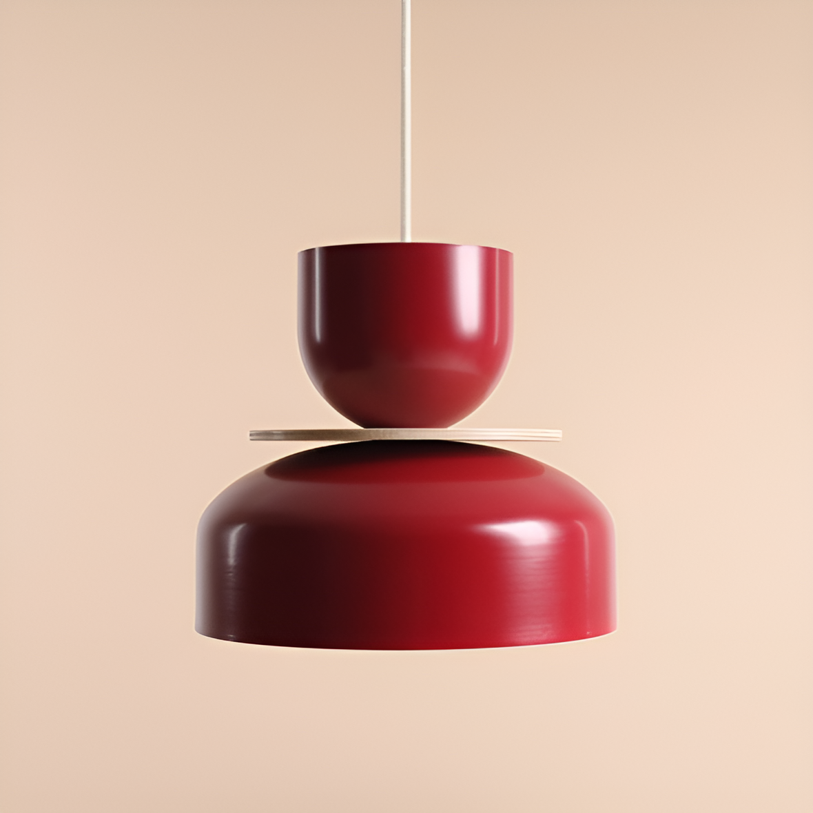 Hanging lamp for burgundy