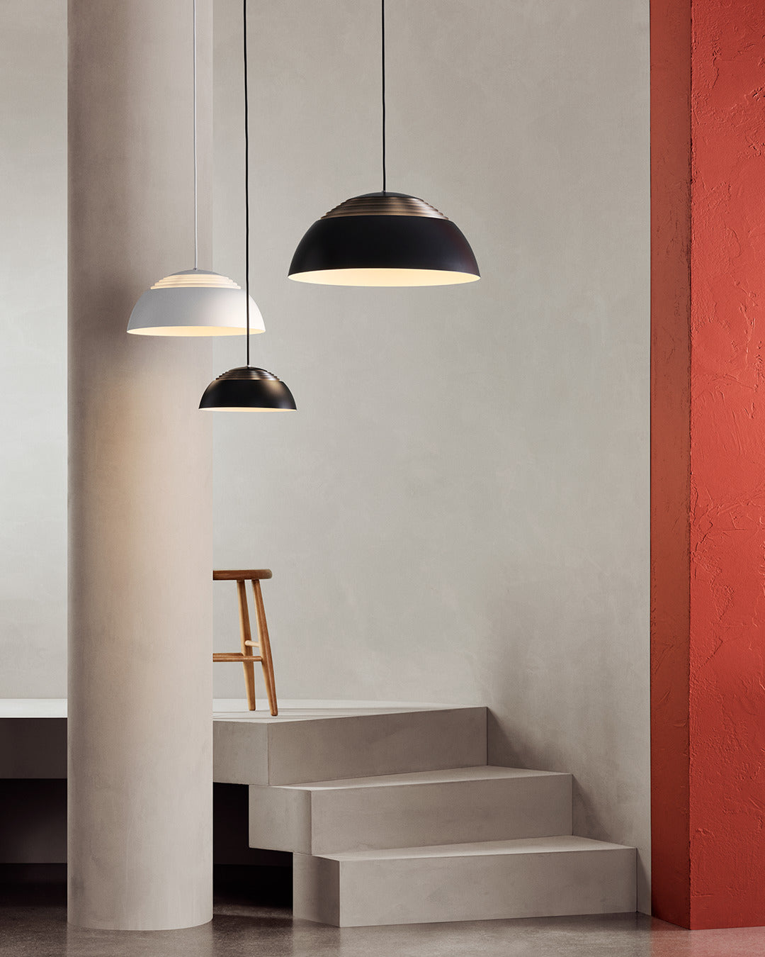 Lampa wisząca AJ ROYAL biały